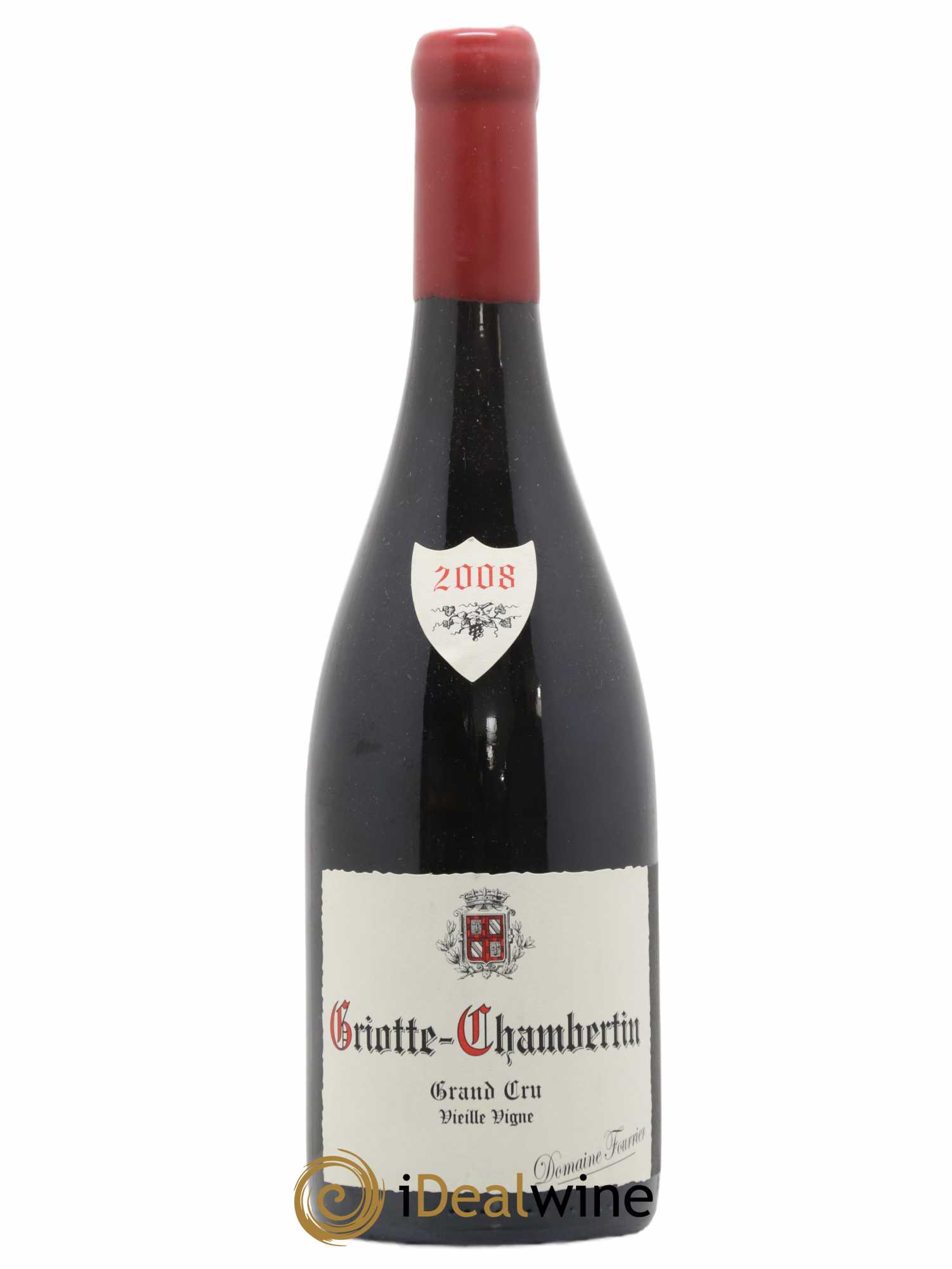 Griotte-Chambertin Grand Cru Vieille Vigne Fourrier (Domaine) 2008 - Lot de 1 bouteille - 0
