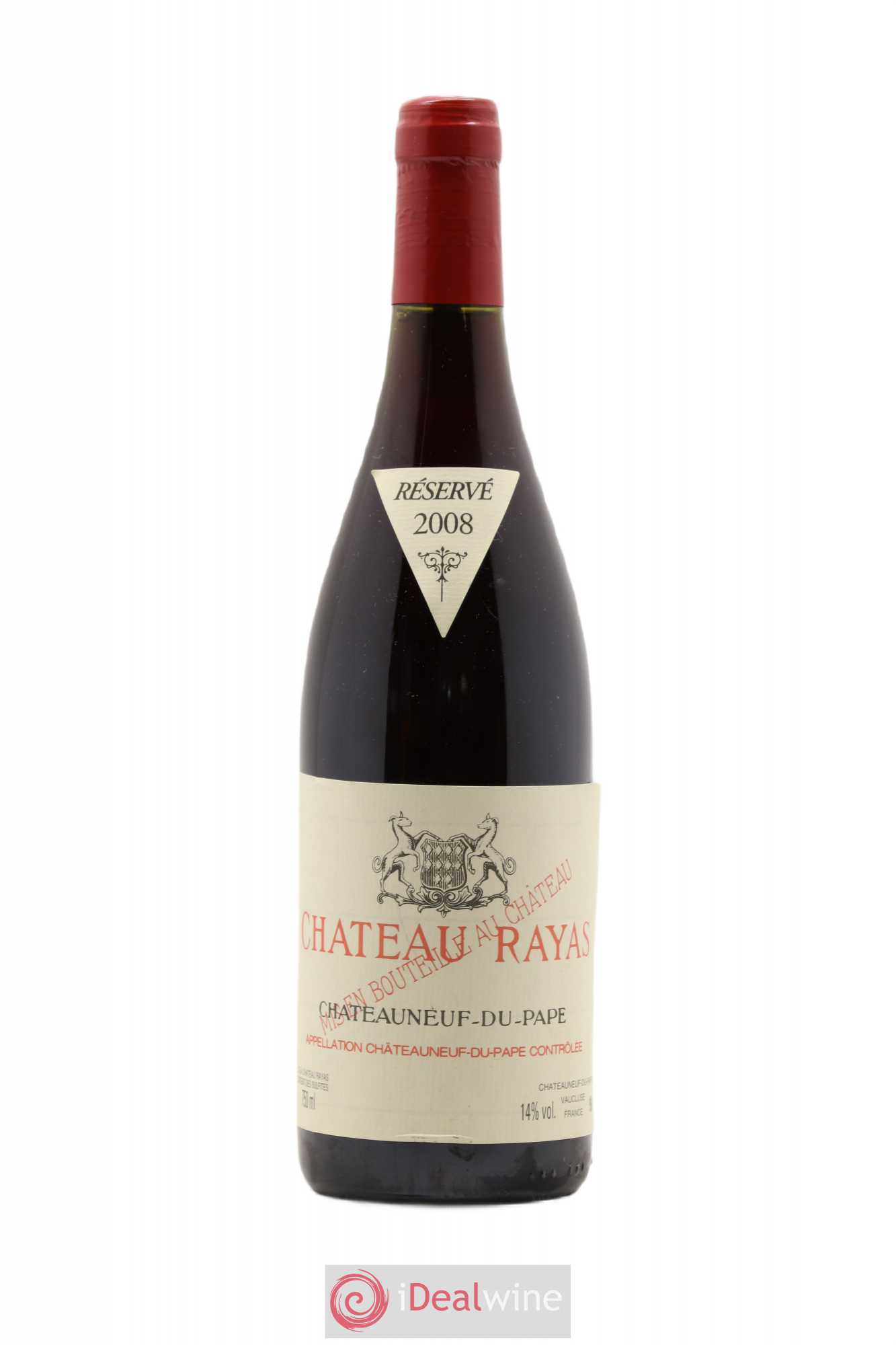 Châteauneuf-du-Pape Château Rayas Emmanuel Reynaud 2008 - Lot de 1 bouteille - 0