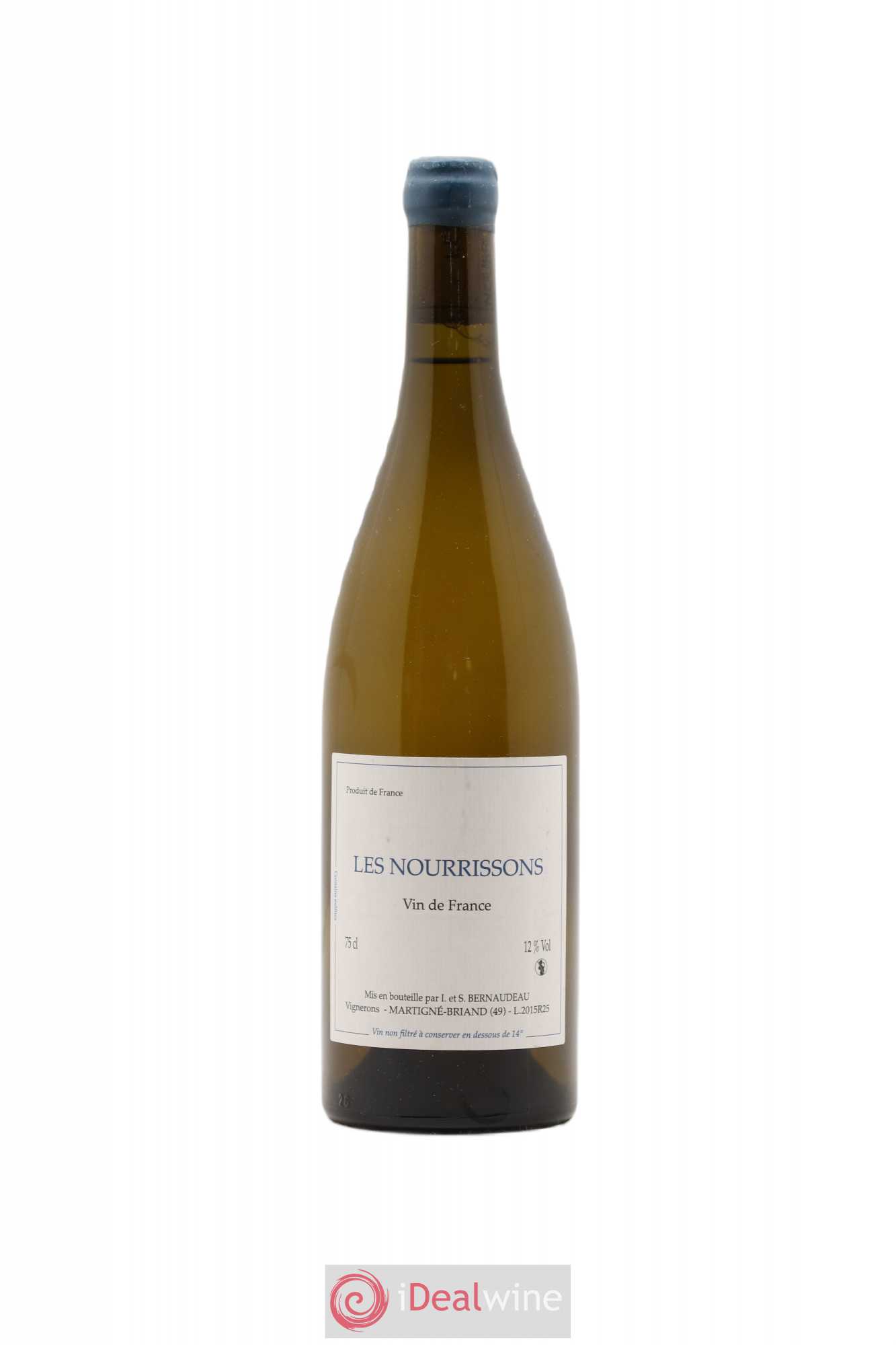 Vin de France Les Nourrissons Stéphane Bernaudeau 2015 - Lot de 1 bouteille - 0