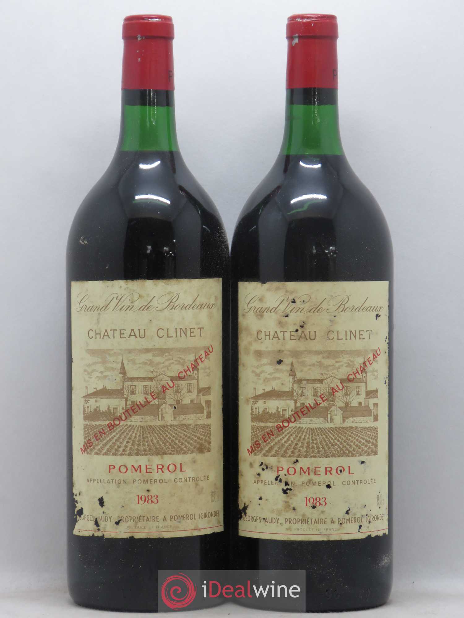 Château Clinet 1983 - Lot de 2 magnums - 0