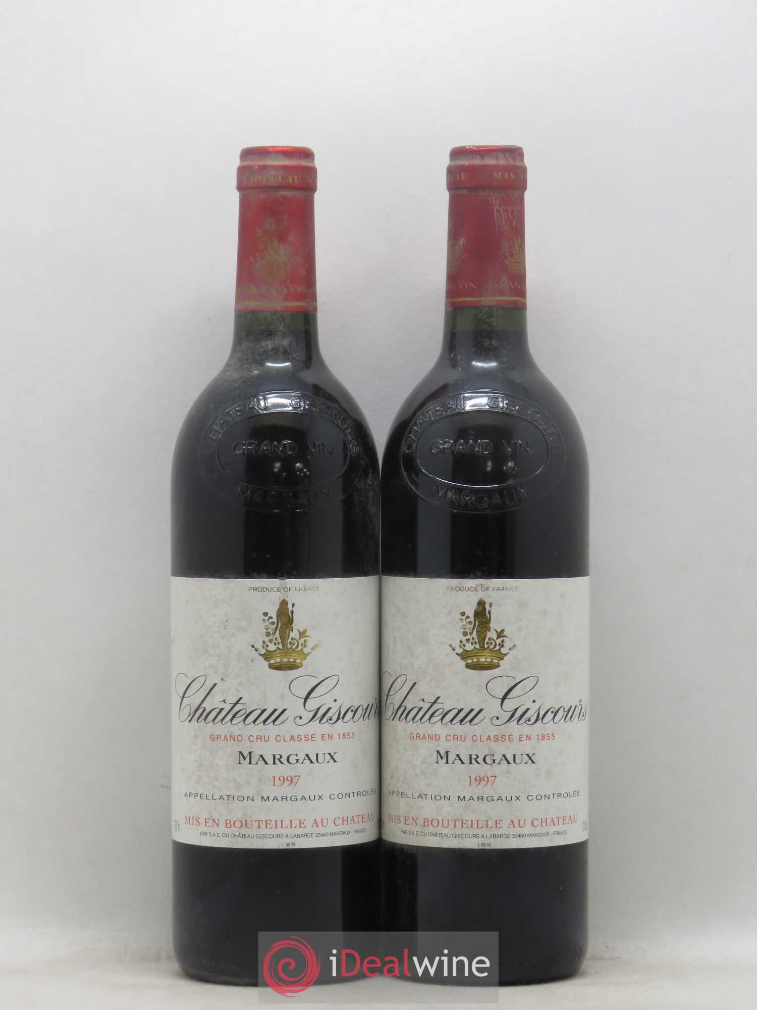 Château Giscours 3ème Grand Cru Classé 1997 - Lot de 2 bouteilles - 0