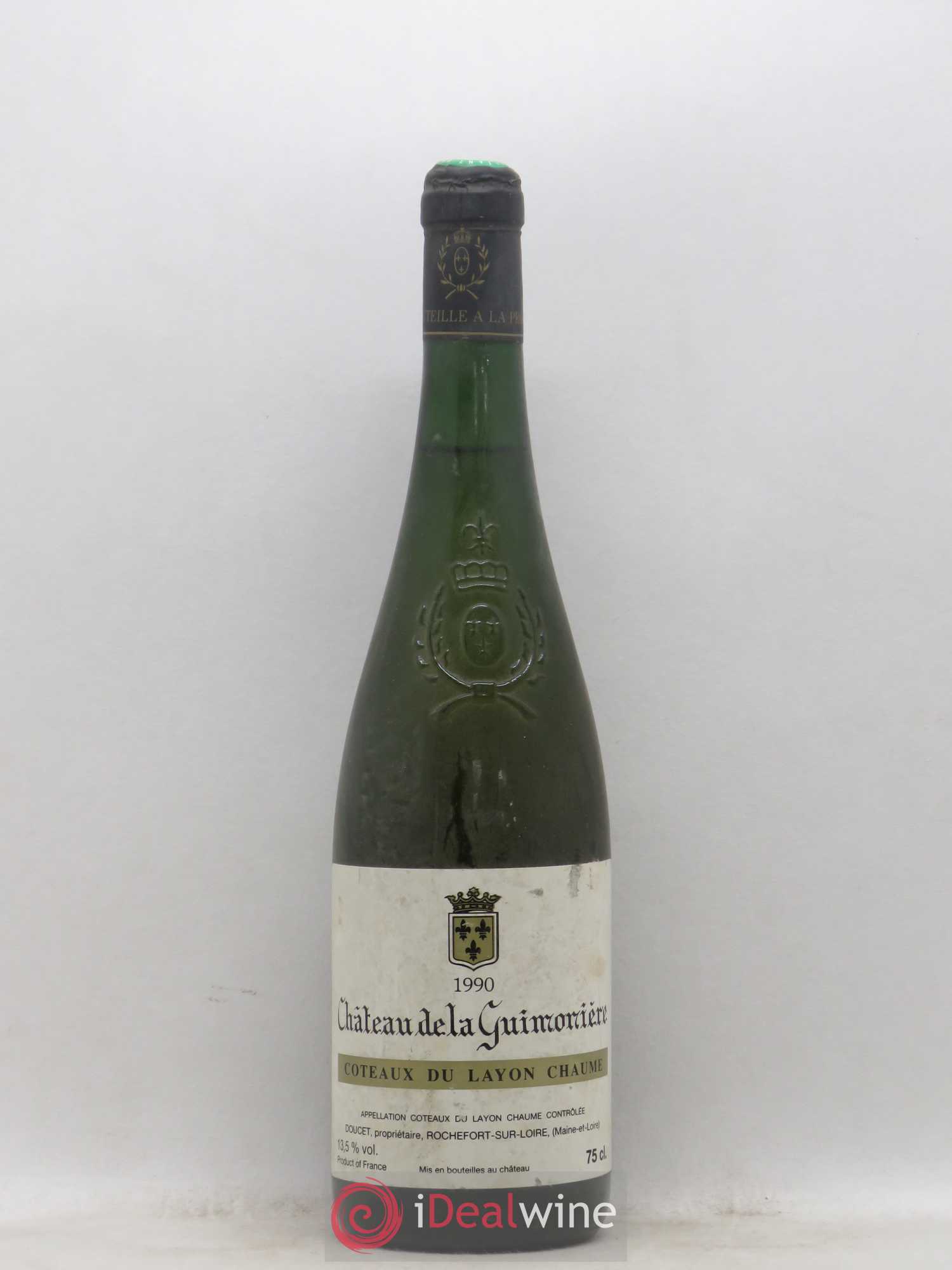 Coteaux du Layon Chaume Château de La Guimonière 1990 - Posten von 1 Flasche - 0