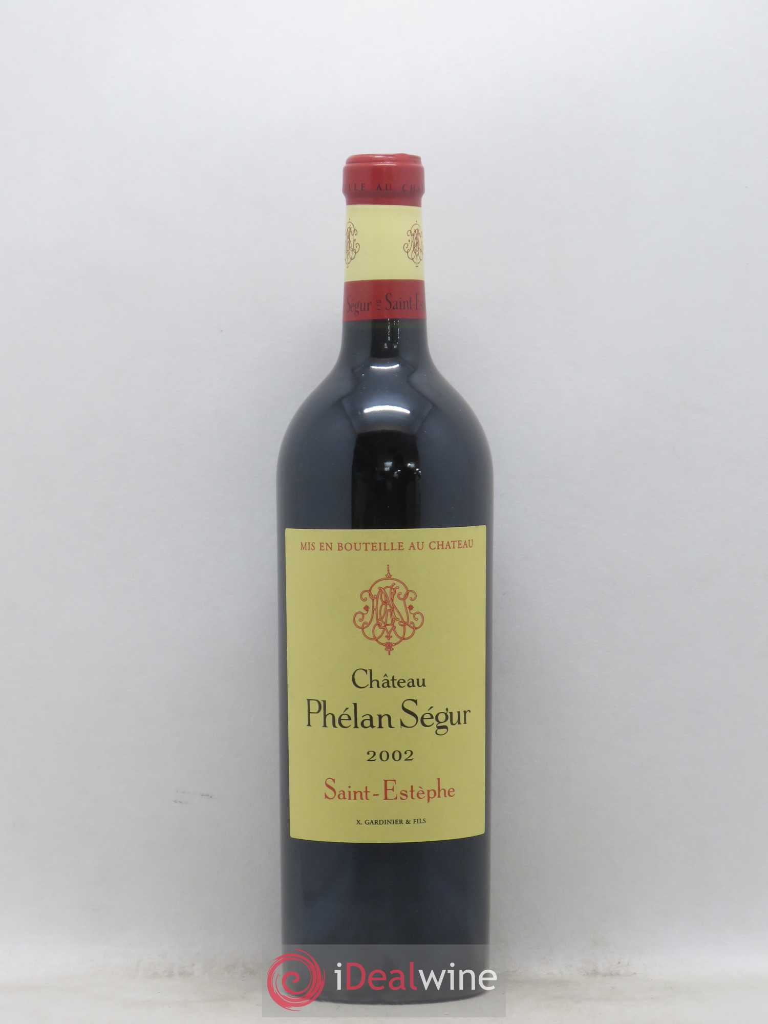Château Phélan Ségur 2002 - Lot de 1 bouteille - 0
