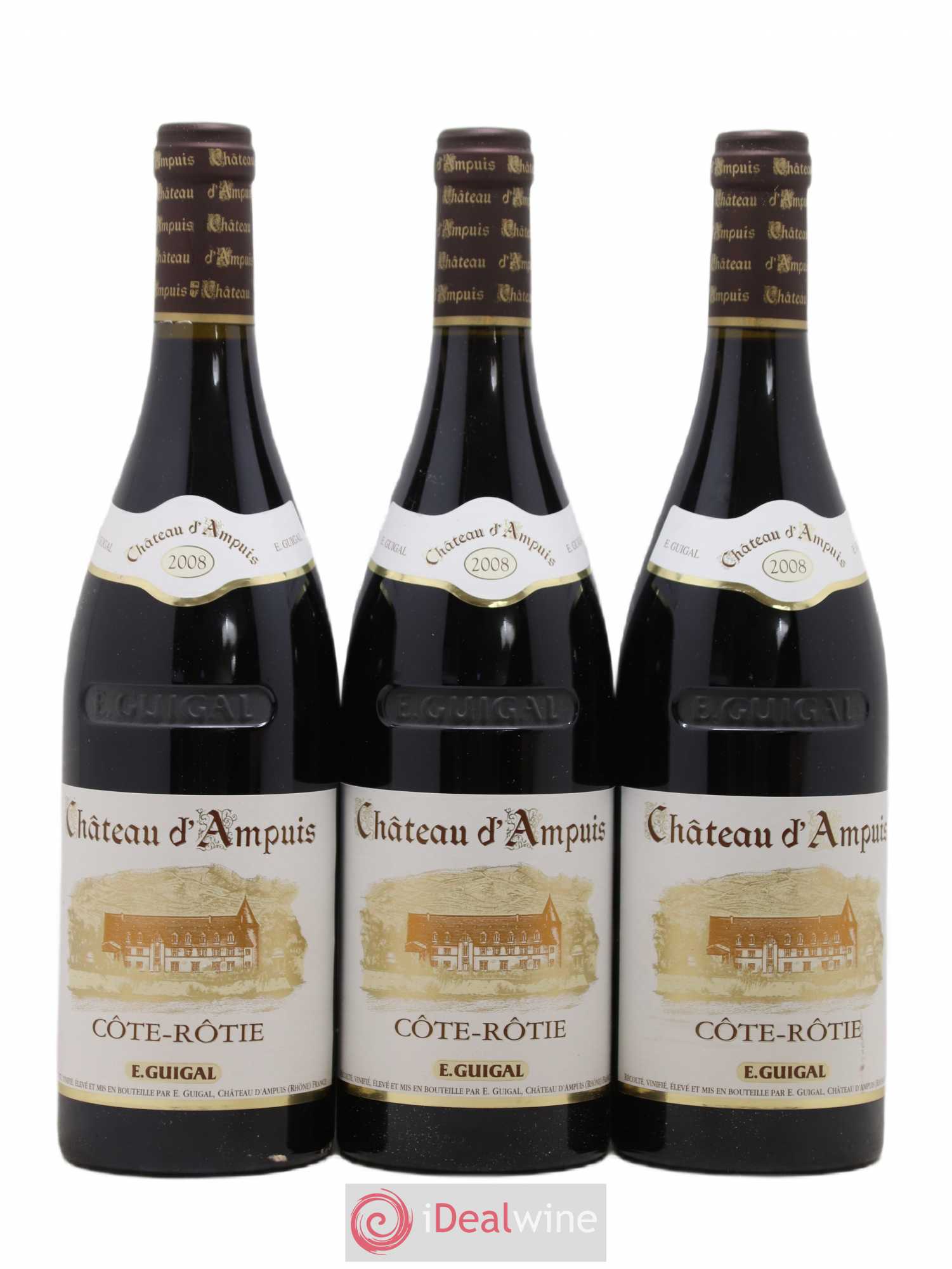 Côte-Rôtie Château d'Ampuis Guigal 2008 - Lot de 6 bouteilles - 2