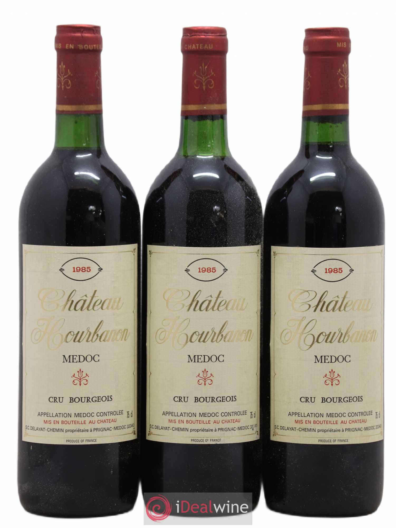 Médoc Château Hourbanon 1985 - Lot de 6 bouteilles - 2