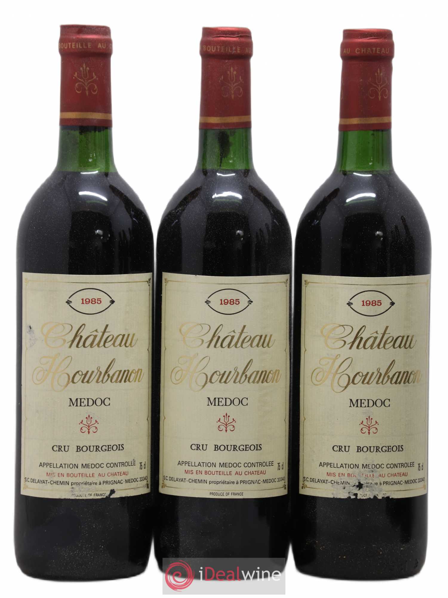 Médoc Château Hourbanon 1985 - Posten von 6 Flaschen - 1