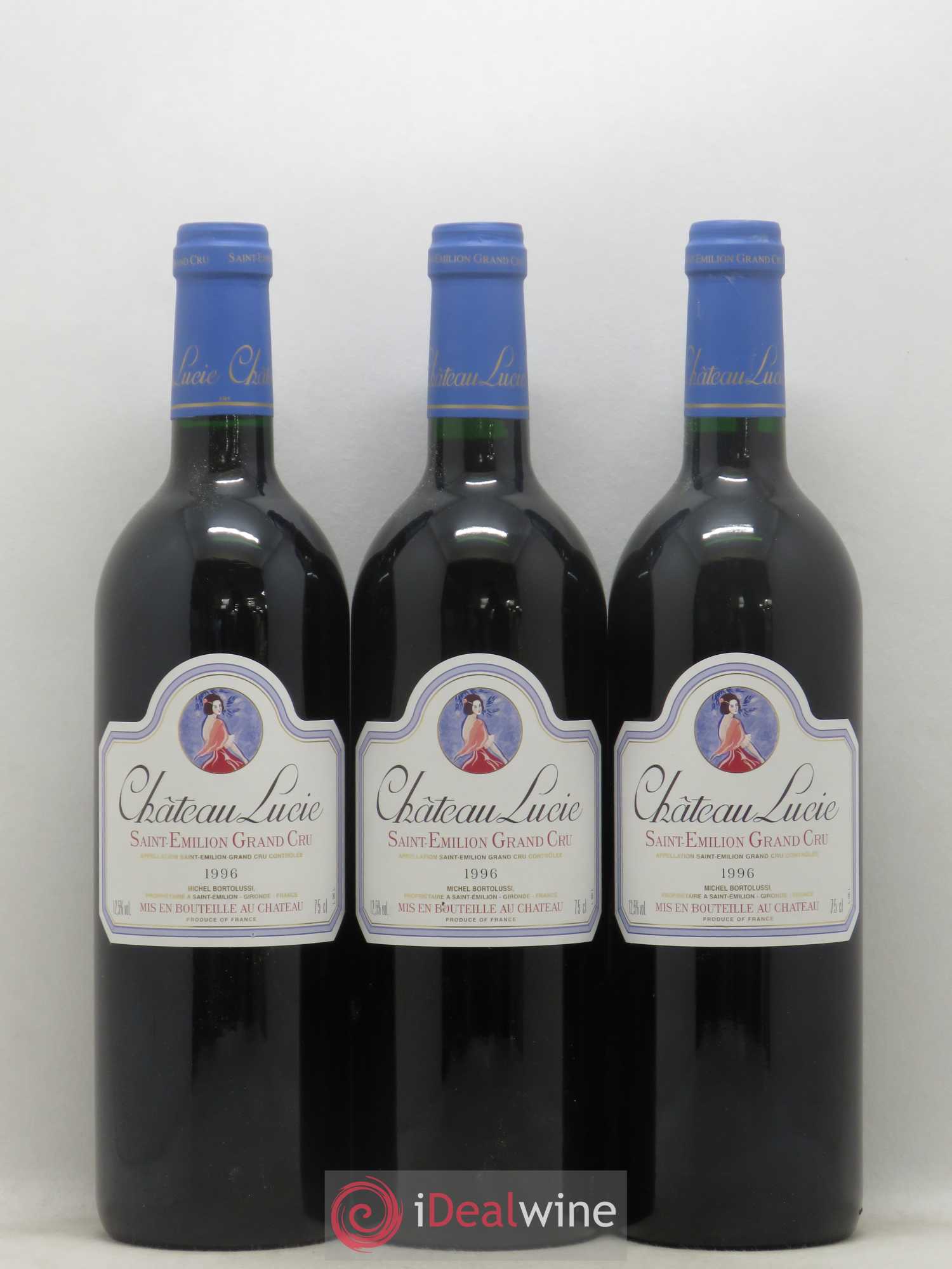 Château Lucia (ex Lucie) Château Lucie  1996 - Lot of 12 bottles - 4