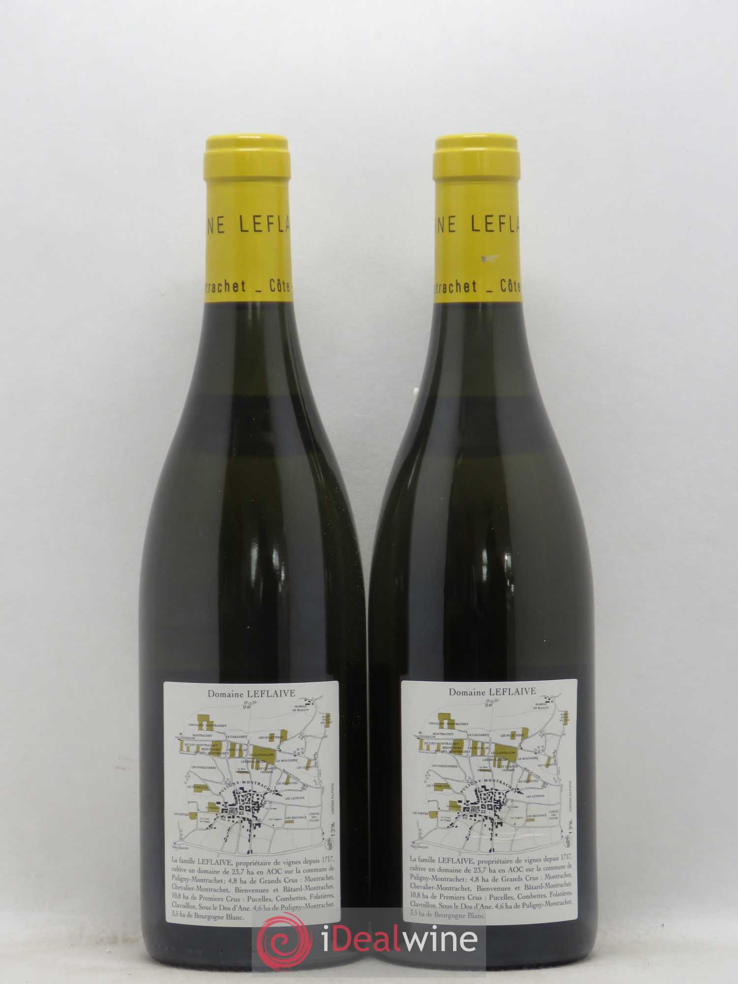 Puligny-Montrachet 1er Cru Clavoillon Leflaive (Domaine) 2010 - Lot de 2 bouteilles - 1