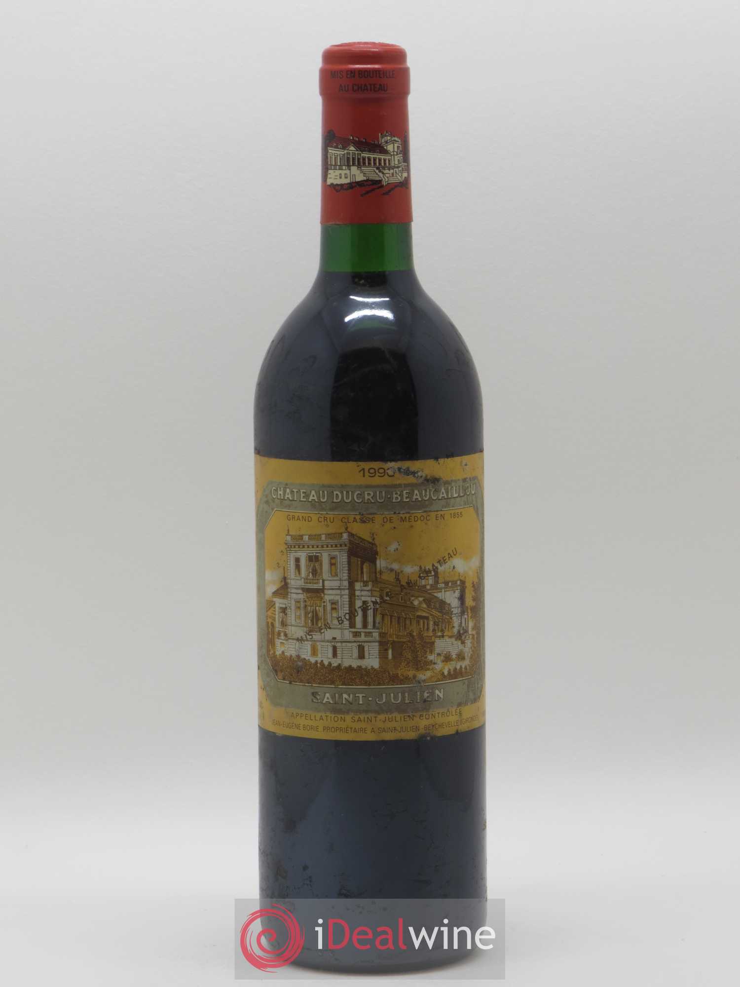 Château Ducru Beaucaillou 2ème Grand Cru Classé 1990 - Lot de 1 bouteille - 0