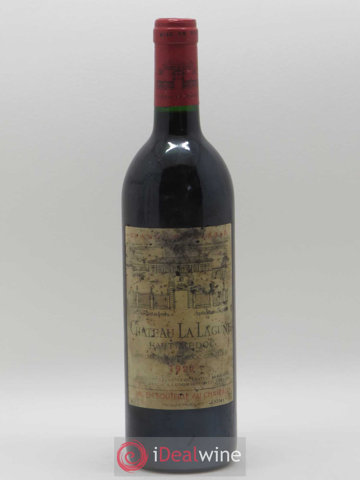 Château la Lagune 3ème Grand Cru Classé 1990 - Lot de 1 bouteille - 0
