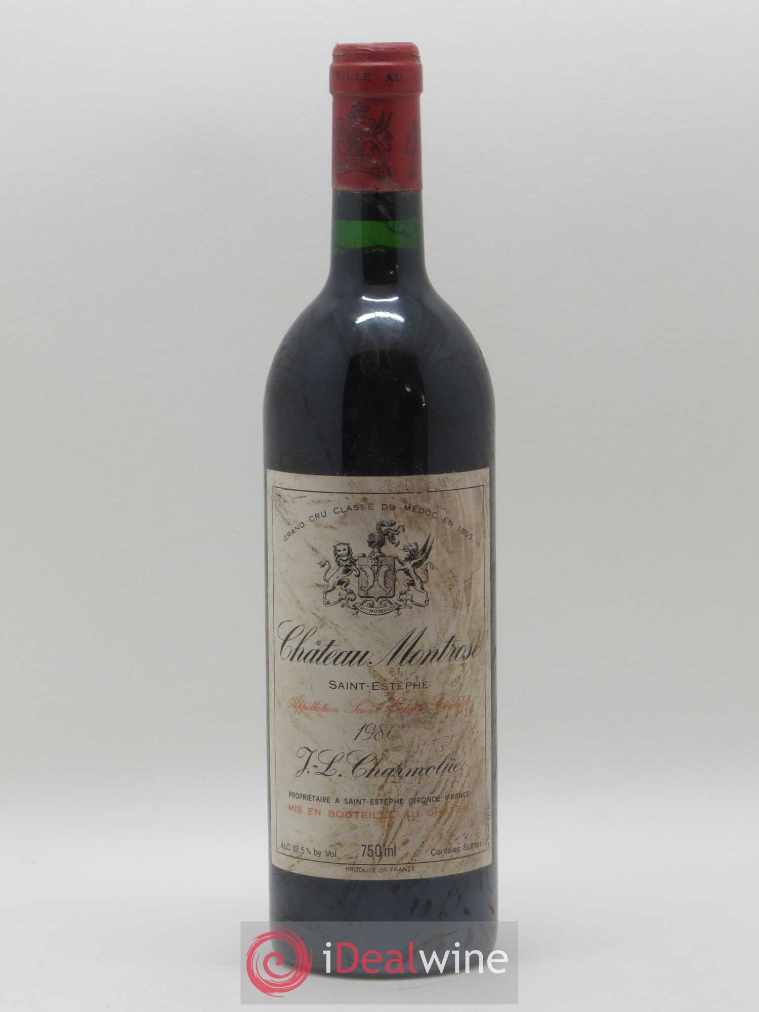 Château Montrose 2ème Grand Cru Classé 1986 - Lot de 1 bouteille - 0