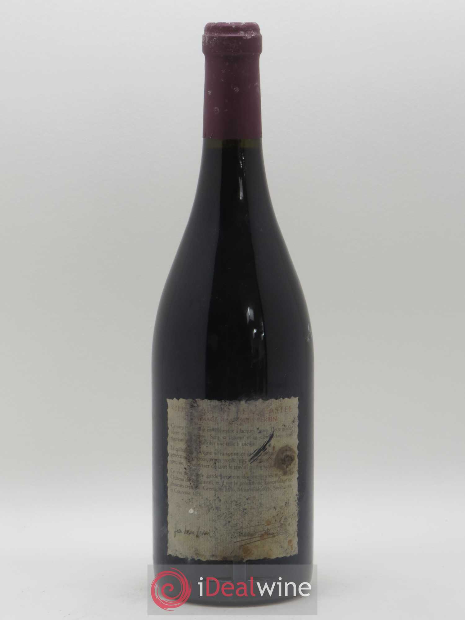 Châteauneuf-du-Pape Château de Beaucastel Hommage à Jacques Perrin Famille Perrin 1999 - Lot de 1 bouteille - 1