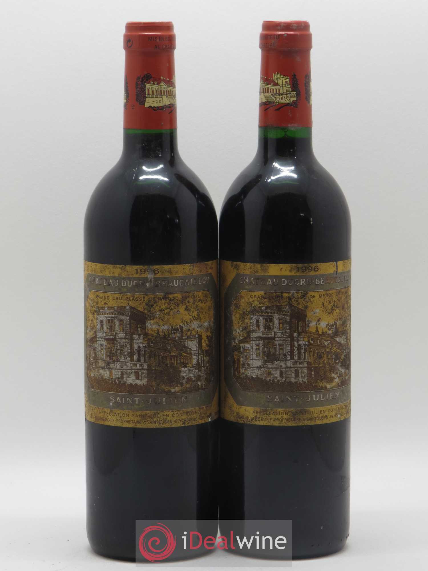 Château Ducru Beaucaillou 2ème Grand Cru Classé 1996 - Lot de 2 bouteilles - 0