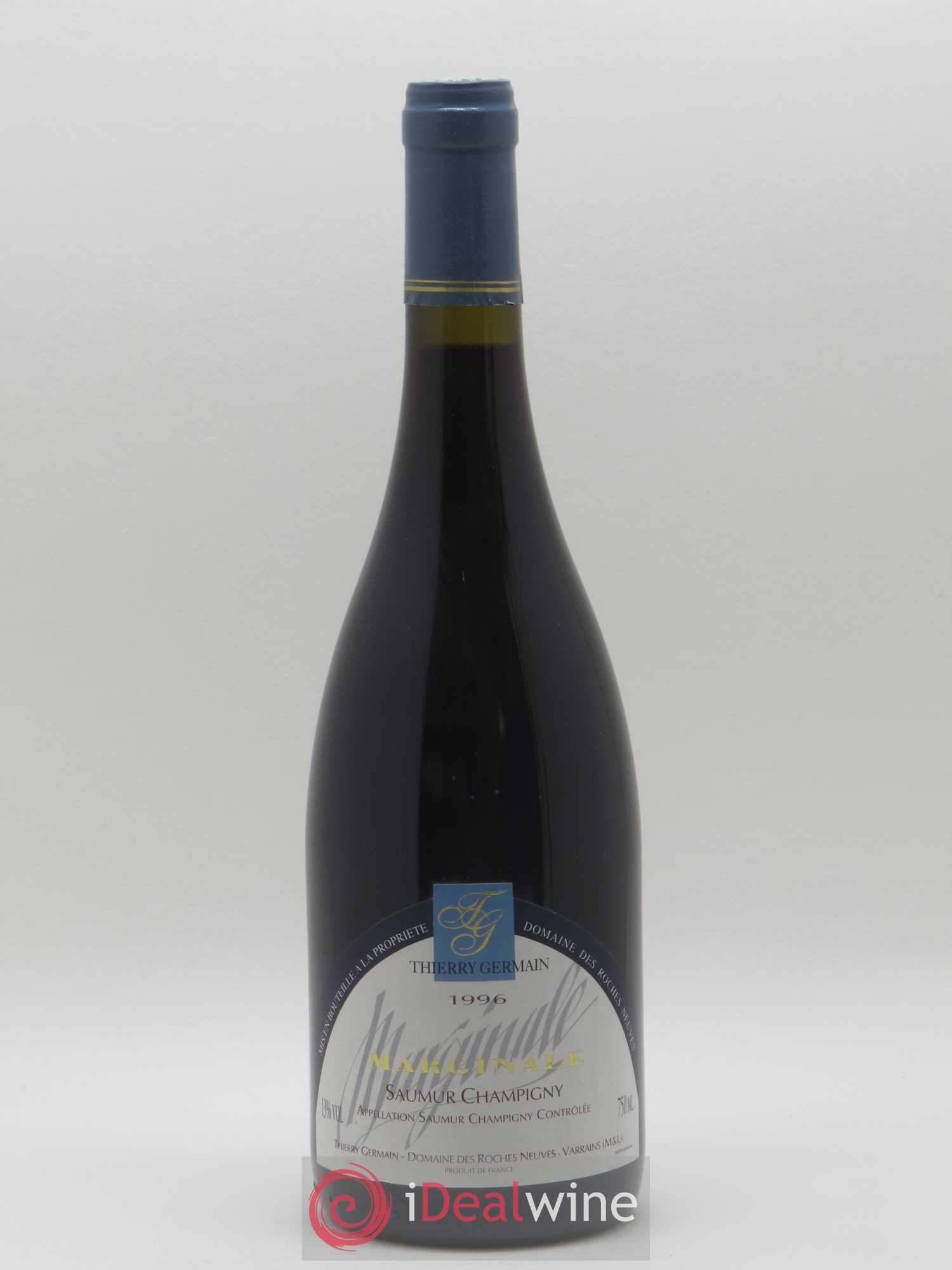 Saumur-Champigny La Marginale Domaine des Roches Neuves - Thierry Germain 1996 - Lot de 1 bouteille - 0
