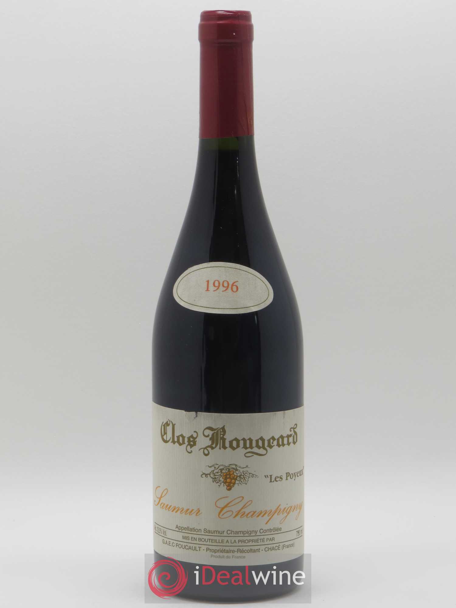 Saumur-Champigny Les Poyeux Clos Rougeard 1996 - Lot de 1 bouteille - 0