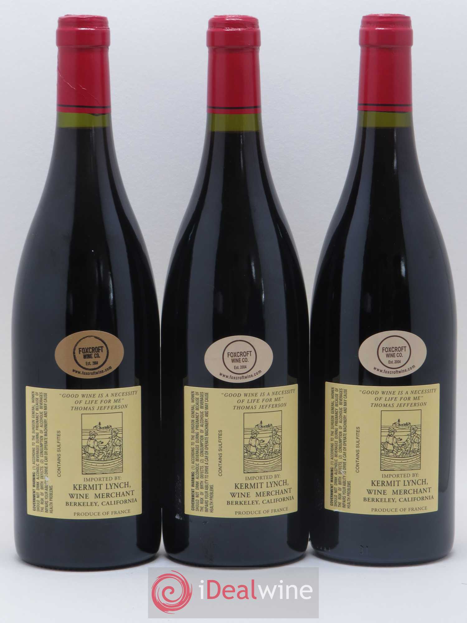 Pays d'Hérault Grange des Pères Laurent Vaillé 2015 - Lotto di 3 bottiglie - 1