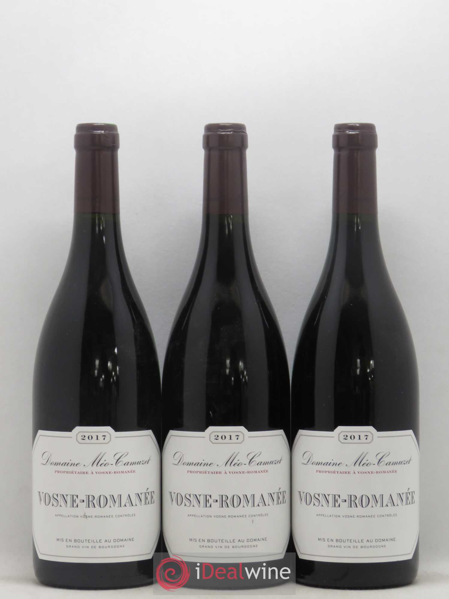 Vosne-Romanée Méo-Camuzet (Domaine) 2017 - Lot de 3 bouteilles - 0