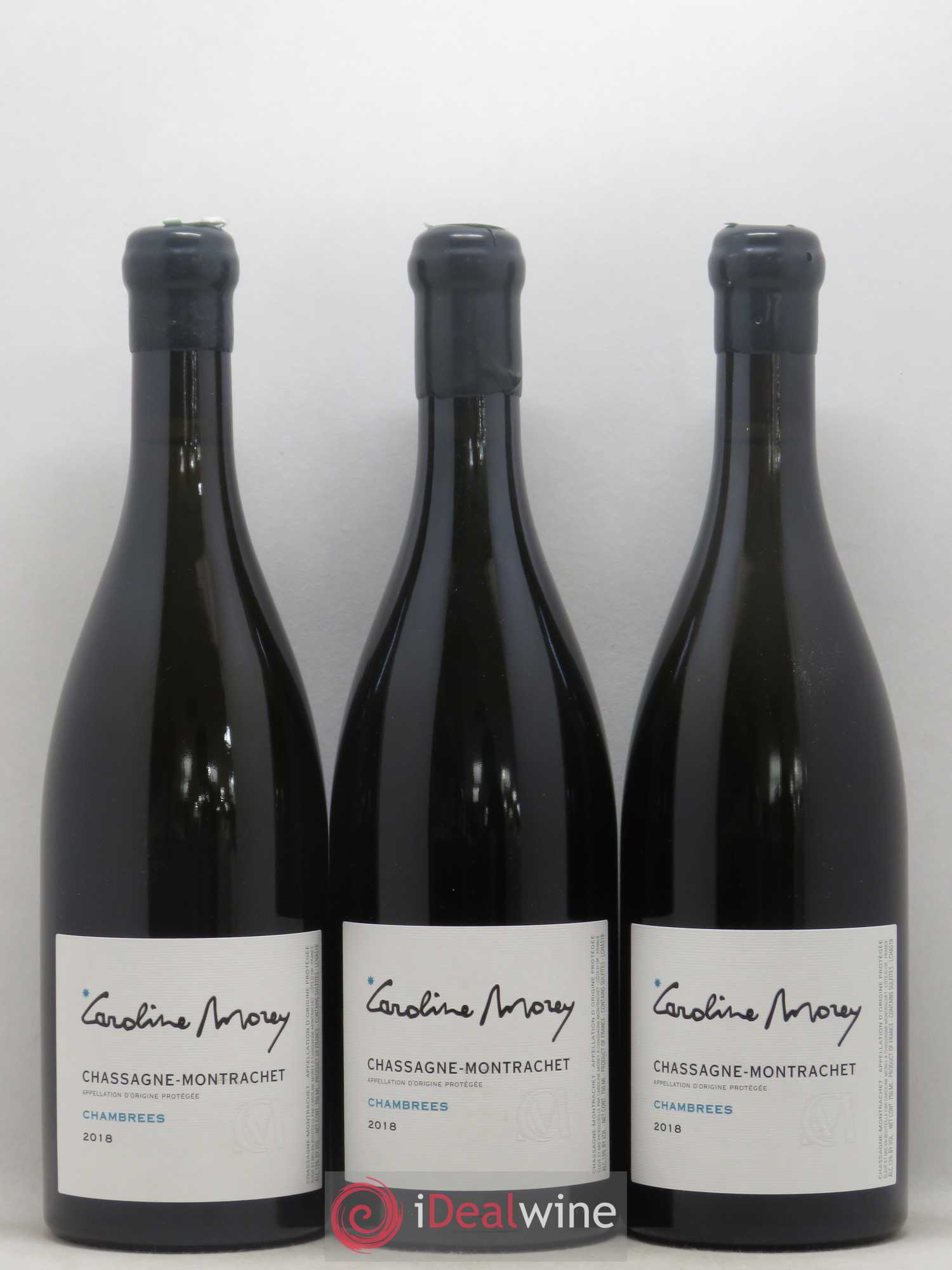 Chassagne-Montrachet Chambrées Caroline Morey 2018 - Lot de 3 bouteilles - 0