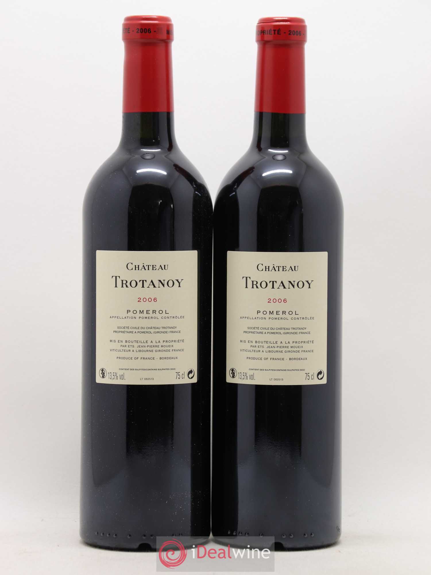 Château Trotanoy 2006 - Lot de 2 bouteilles - 1