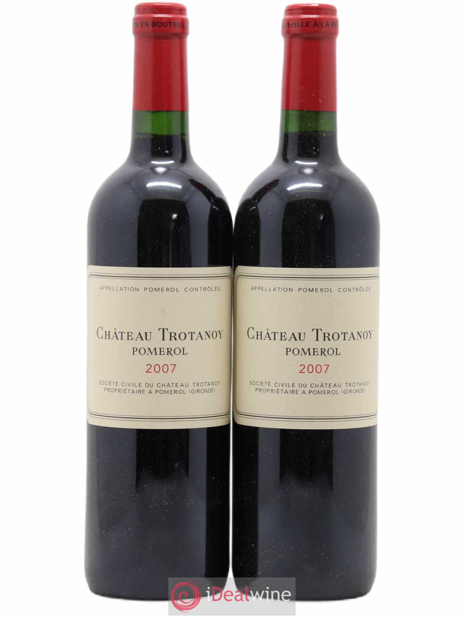 Château Trotanoy 2007 - Lot de 2 bouteilles - 0
