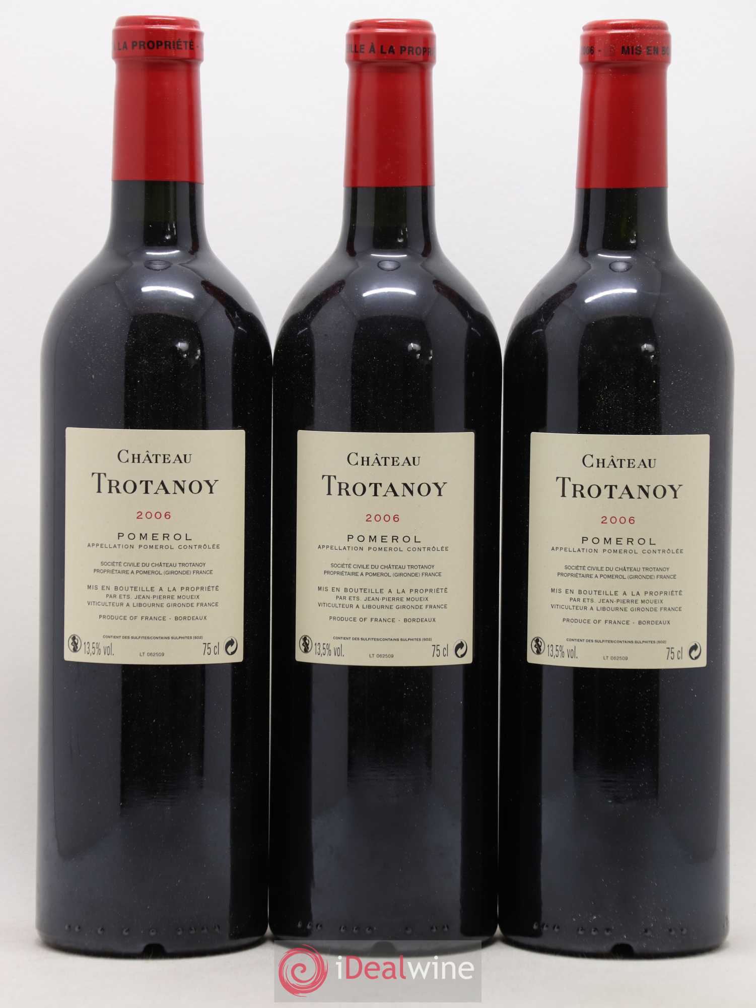 Château Trotanoy 2006 - Lot de 6 bouteilles - 4
