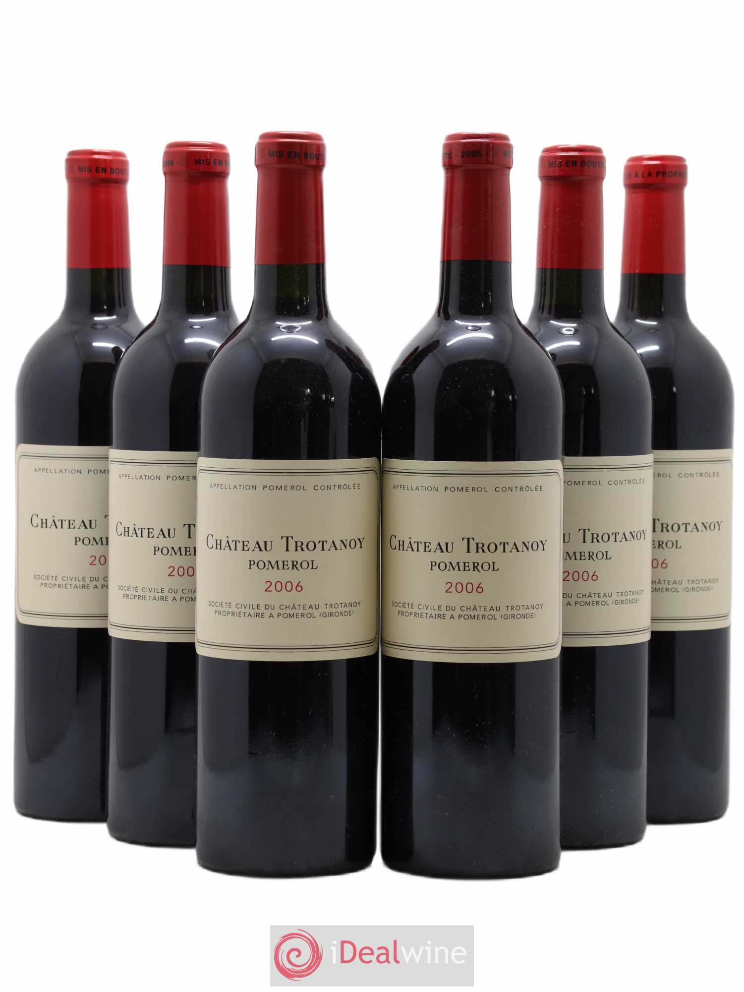 Château Trotanoy 2006 - Lot de 6 bouteilles - 0