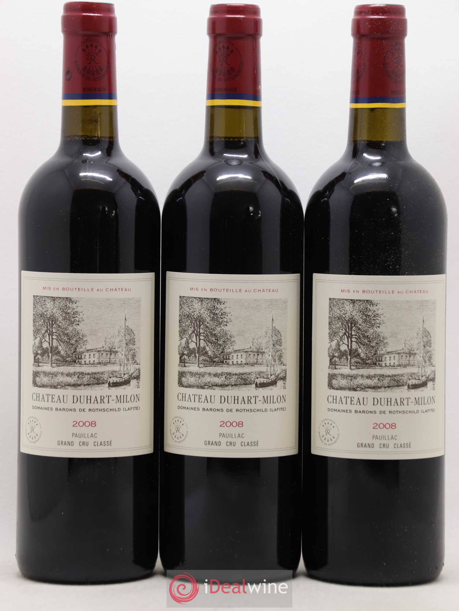 Château Duhart-Milon 4ème Grand Cru Classé 2008 - Lot de 6 bouteilles - 1