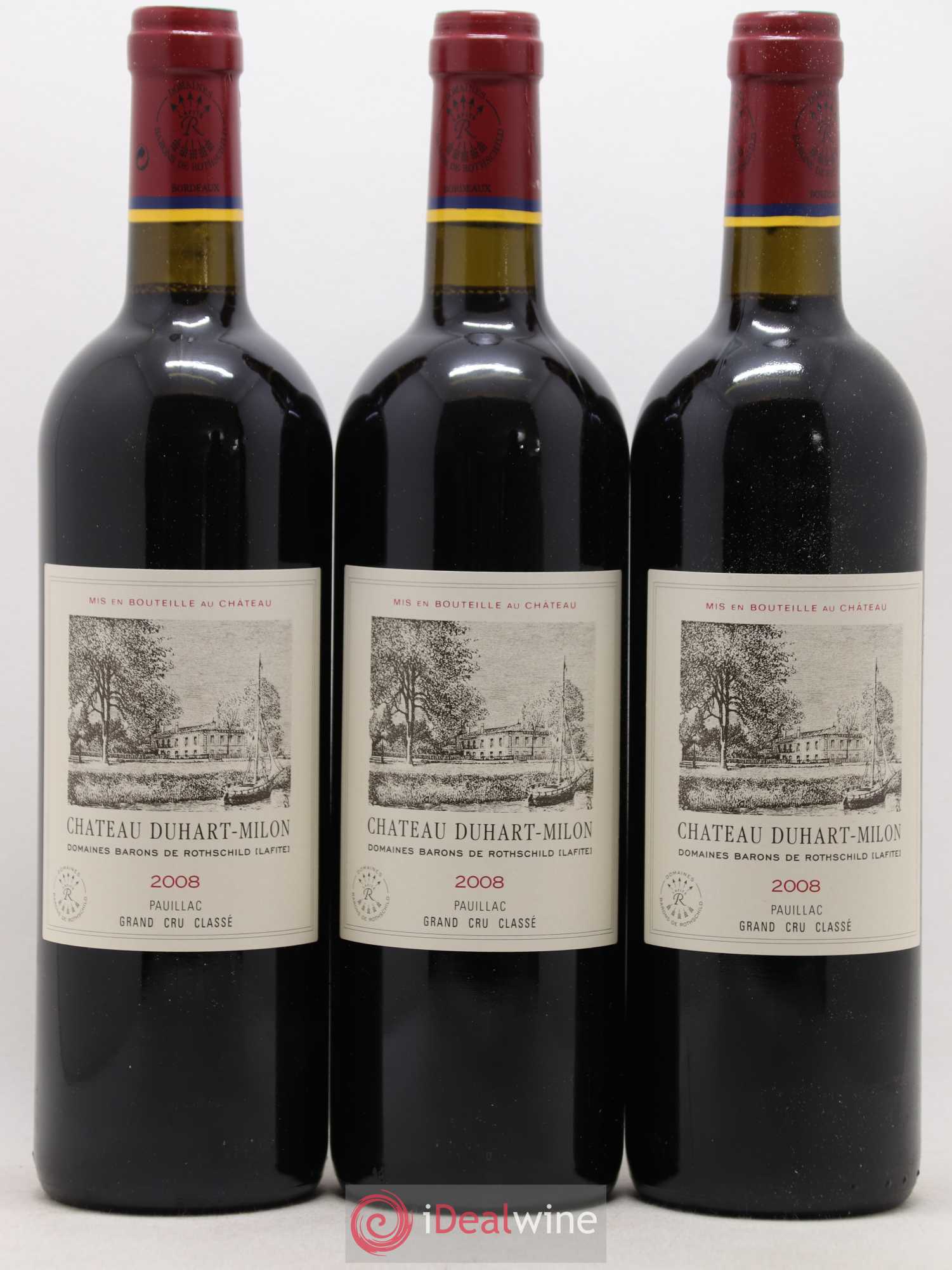 Château Duhart-Milon 4ème Grand Cru Classé 2008 - Lot de 6 bouteilles - 2