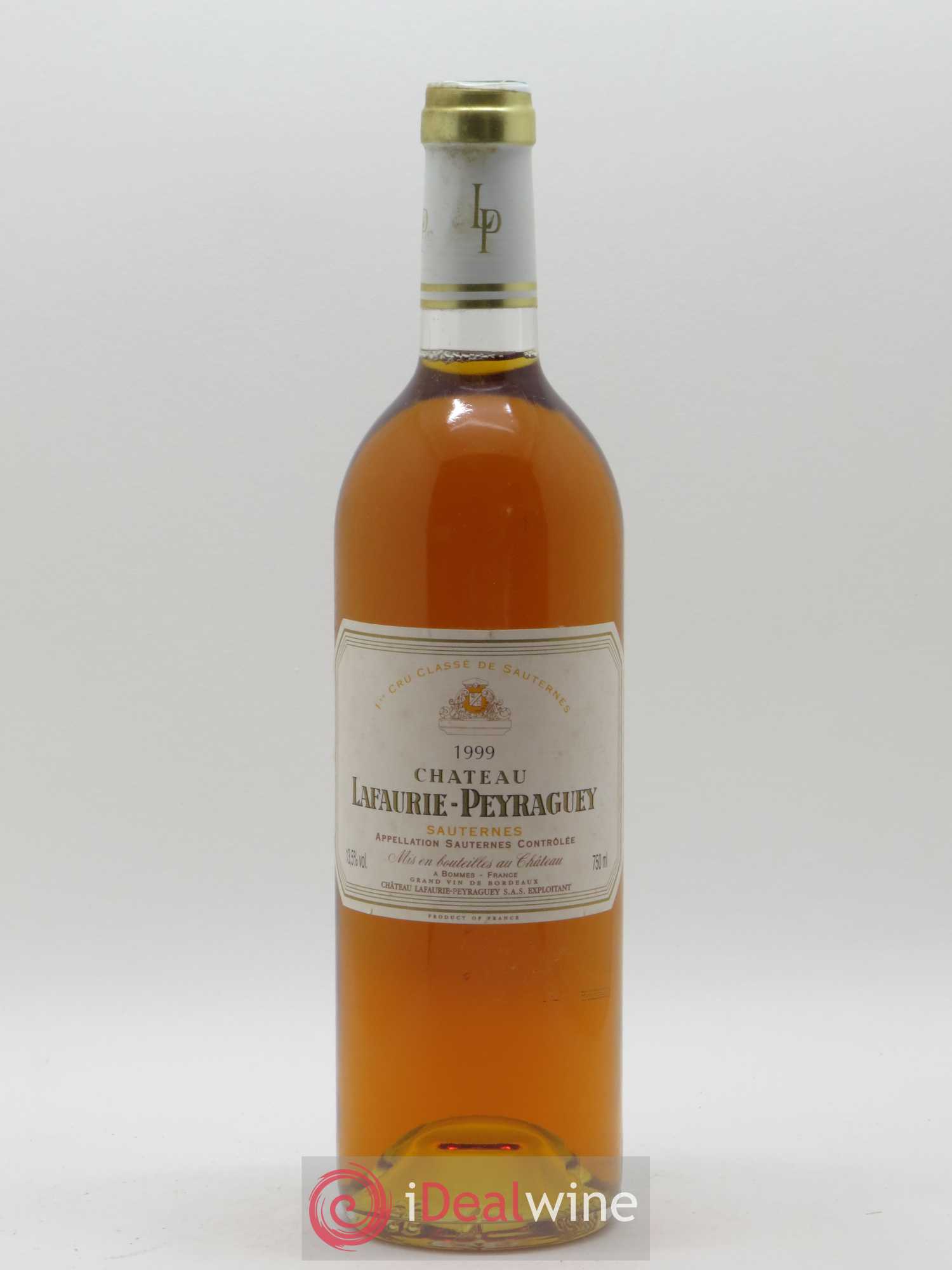 Château Lafaurie-Peyraguey 1er Grand Cru Classé 1999 - Lotto di 1 bottiglia - 0