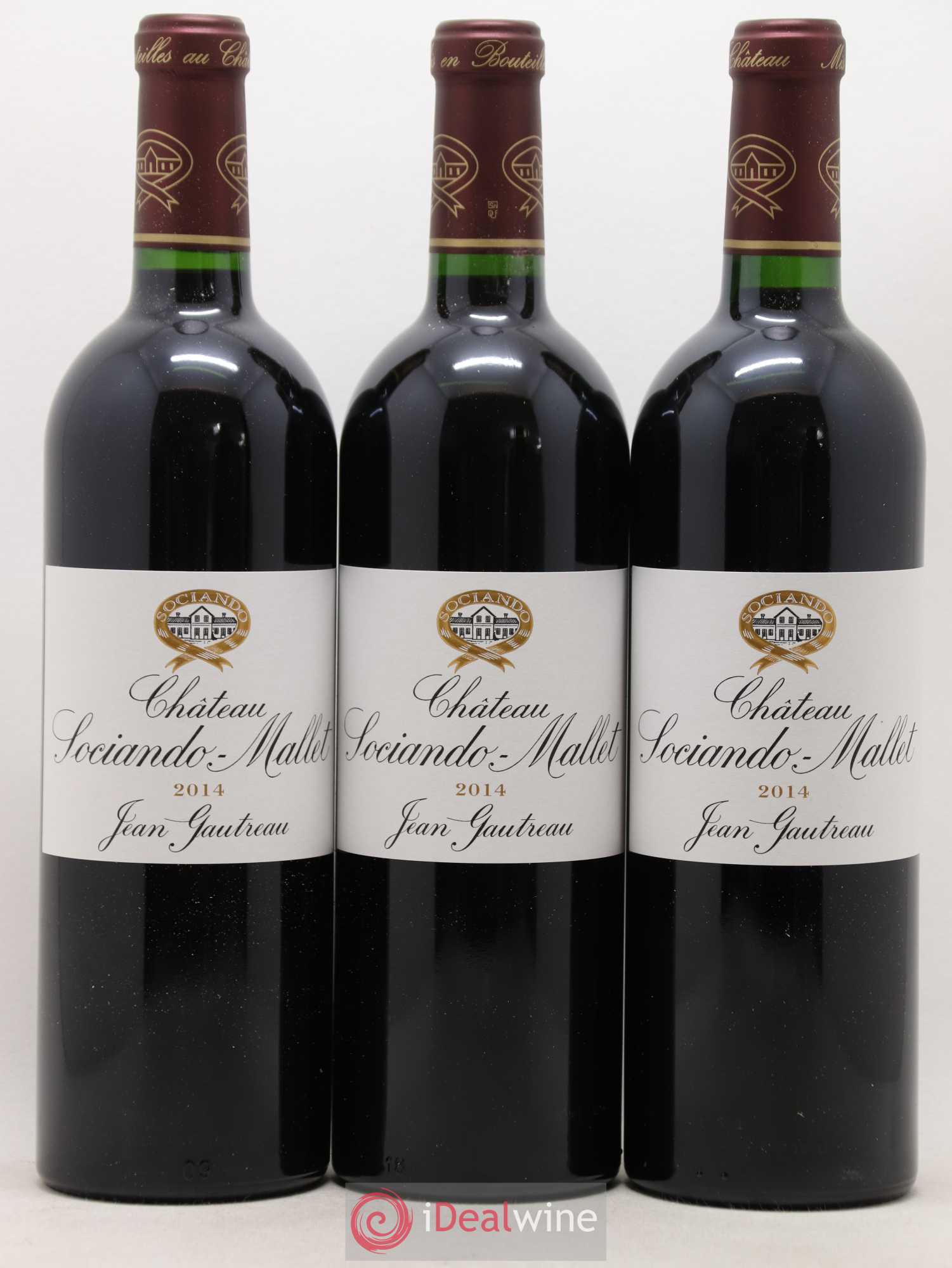 Château Sociando Mallet 2014 - Lot de 6 bouteilles - 1