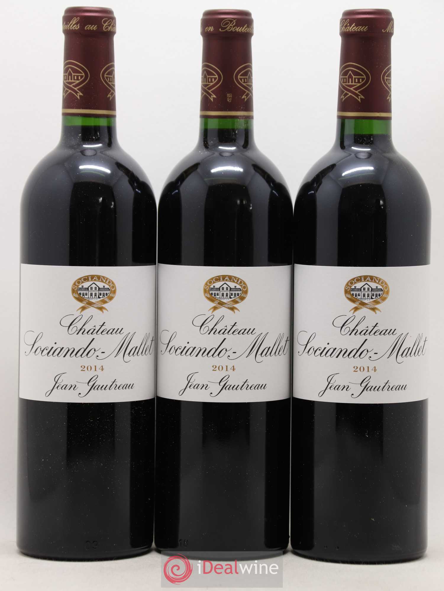 Château Sociando Mallet 2014 - Lot de 6 bouteilles - 2