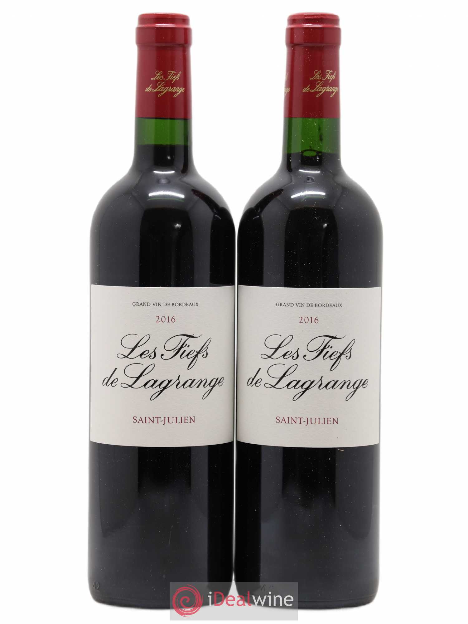 Les Fiefs de Lagrange Second Vin 2016 - Lot de 2 bouteilles - 0