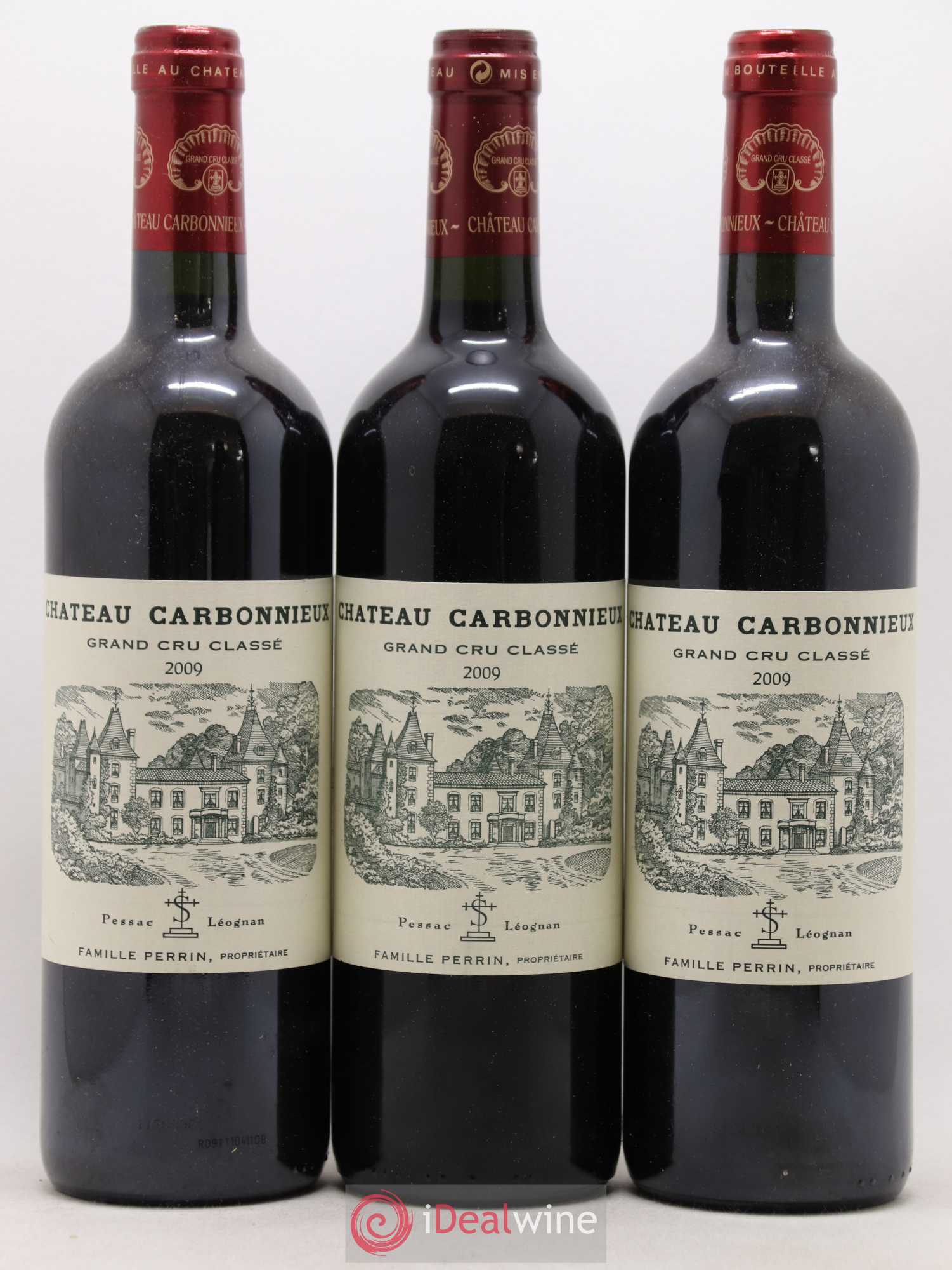 Château Carbonnieux Cru Classé de Graves 2009 - Lot de 6 bouteilles - 2