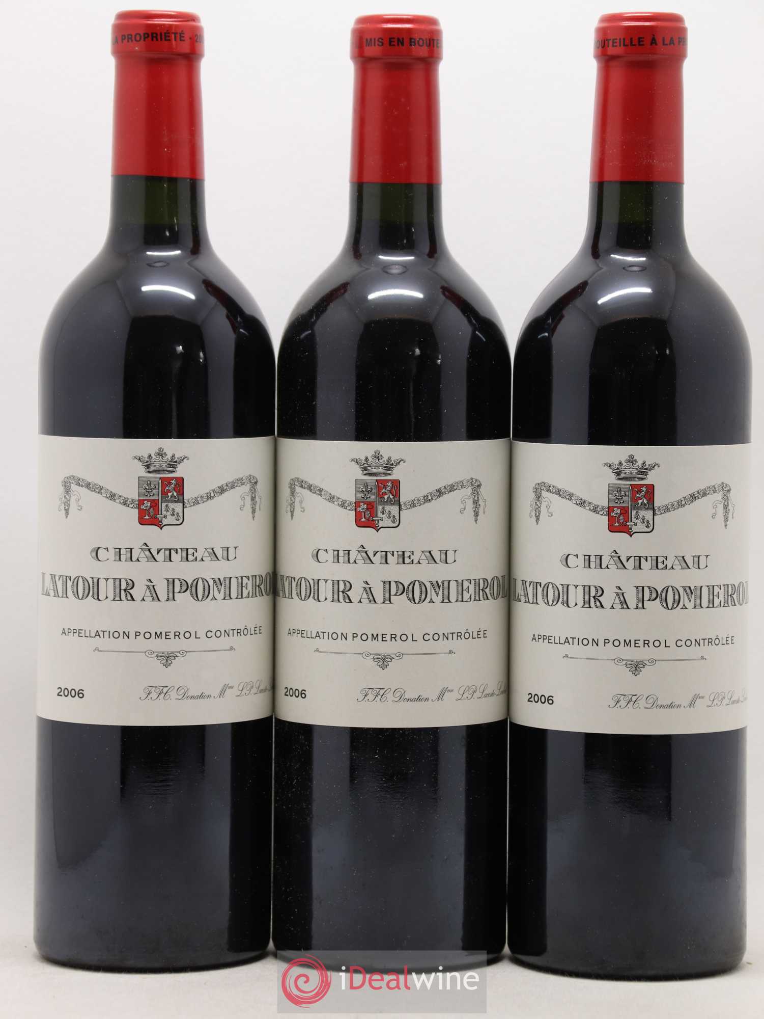 Château Latour à Pomerol 2006 - Lot de 6 bouteilles - 1
