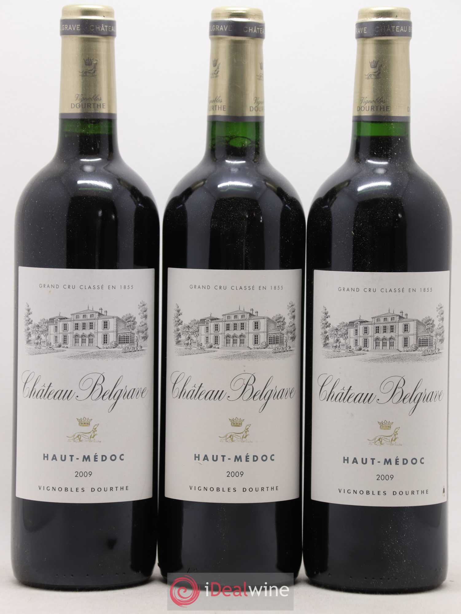 Château Belgrave 5ème Grand Cru Classé 2009 - Lot de 6 bouteilles - 1