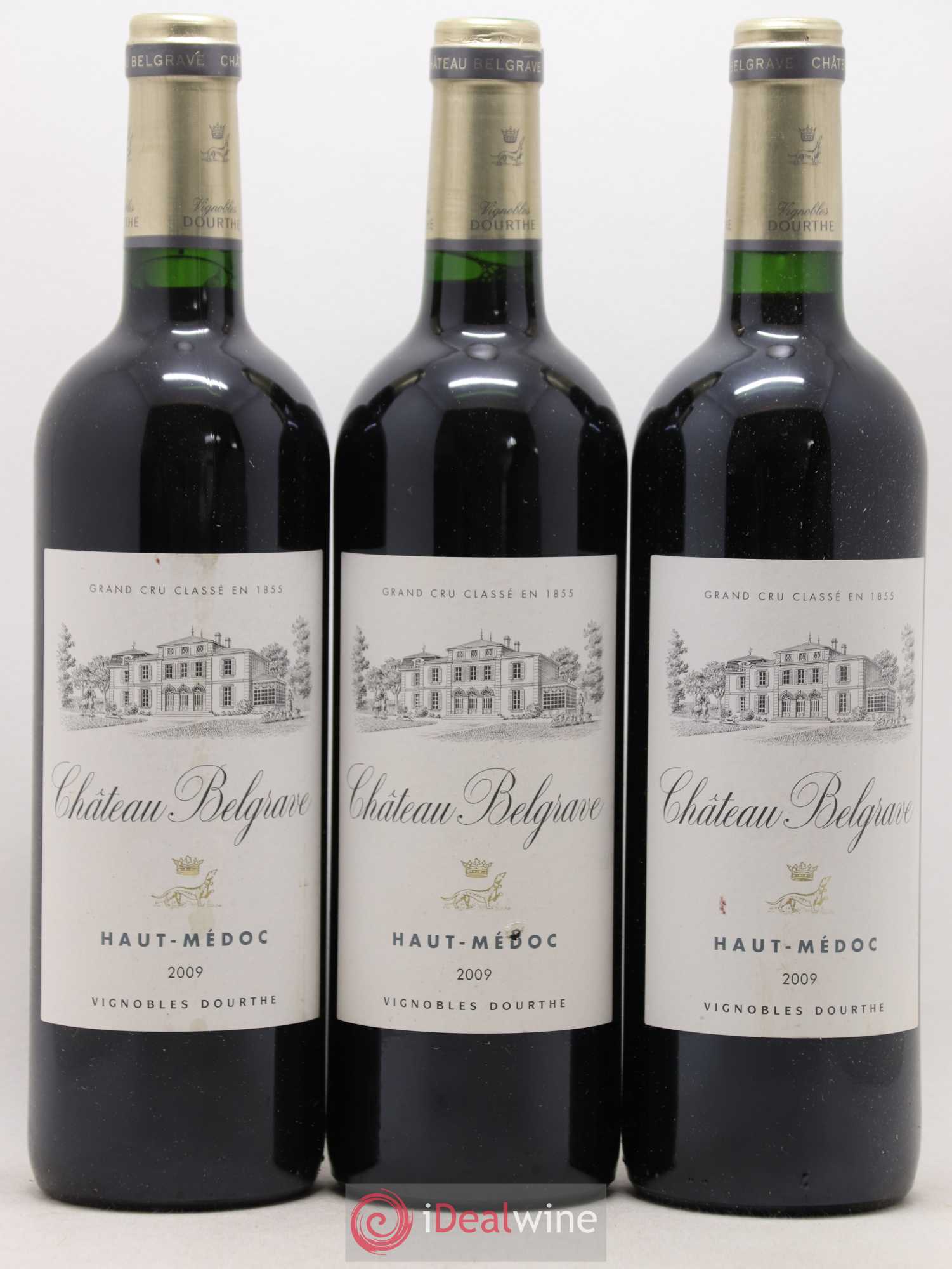 Château Belgrave 5ème Grand Cru Classé 2009 - Lot de 6 bouteilles - 2