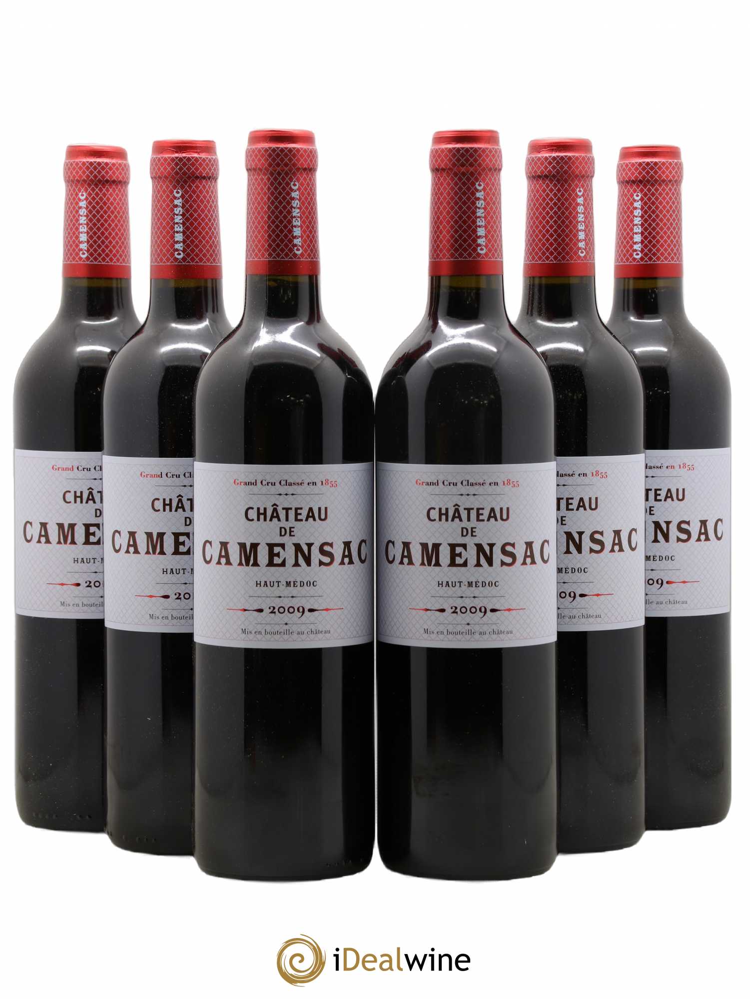 Château Camensac 5ème Grand Cru Classé 2009 - Lot de 6 bouteilles - 0