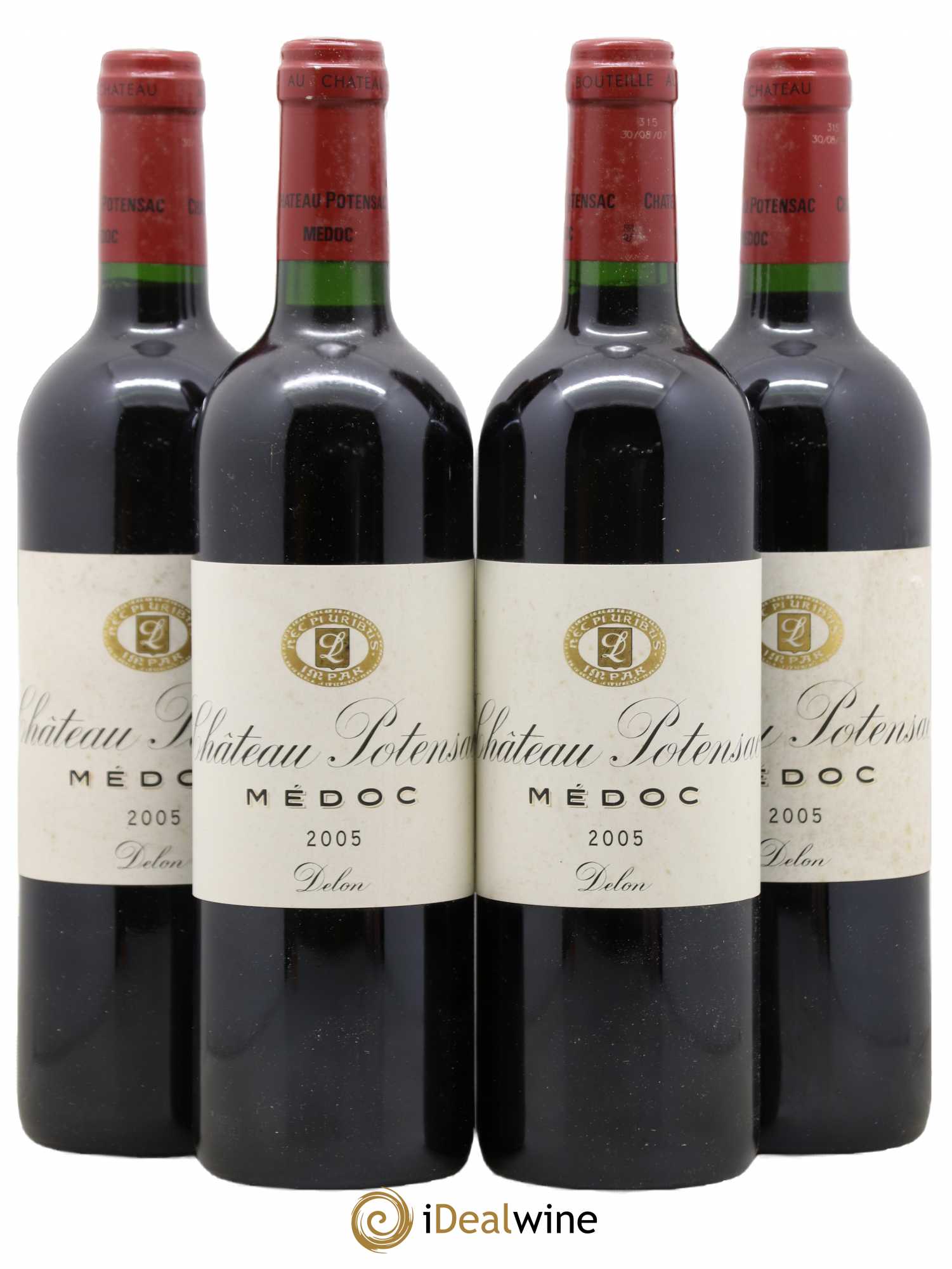 Château Potensac (sans prix de réserve) 2005 - Lot de 4 bouteilles - 0