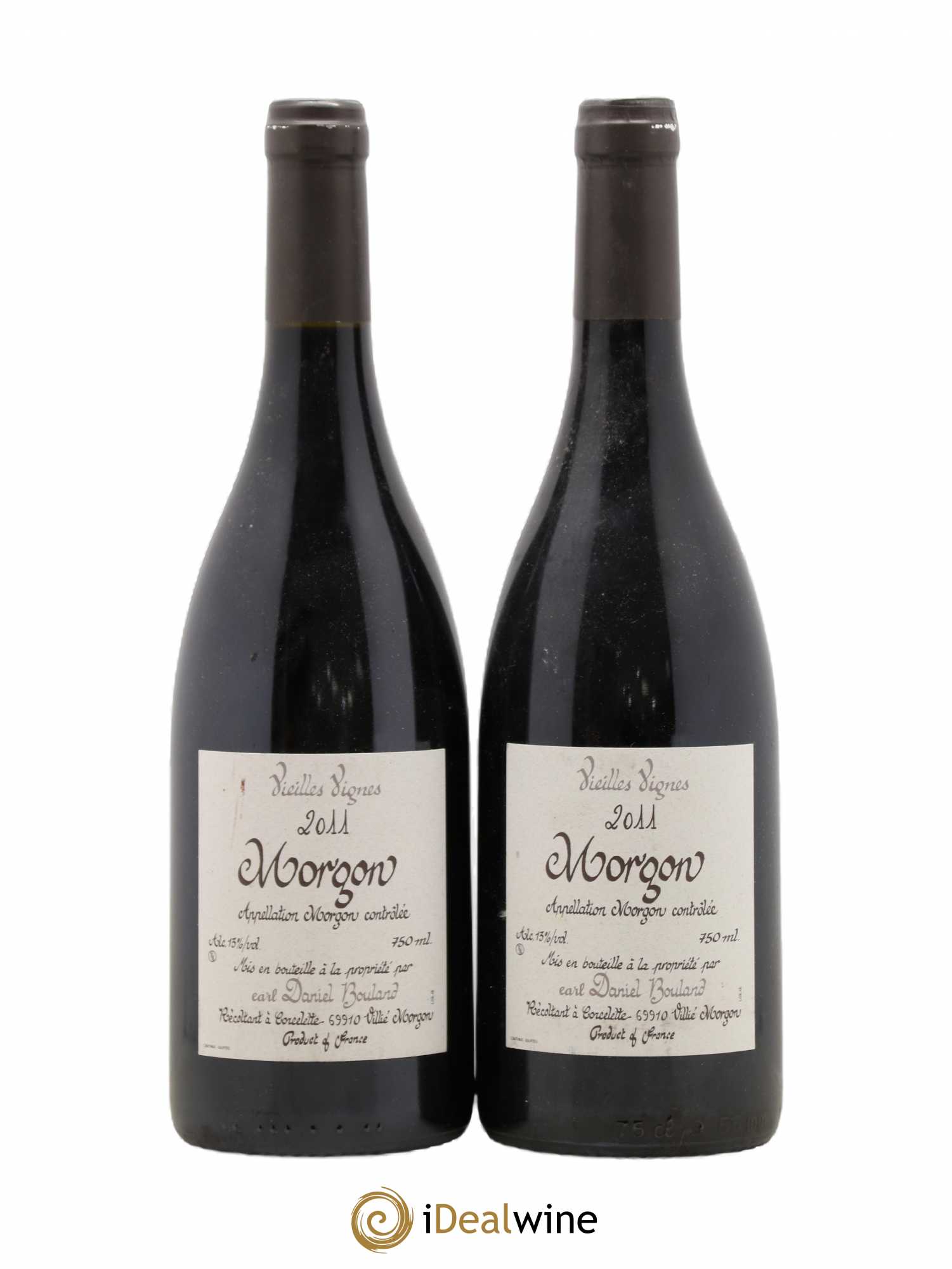 Morgon Vieilles Vignes Daniel Bouland (Domaine) 2011 - Lot de 2 bouteilles - 0