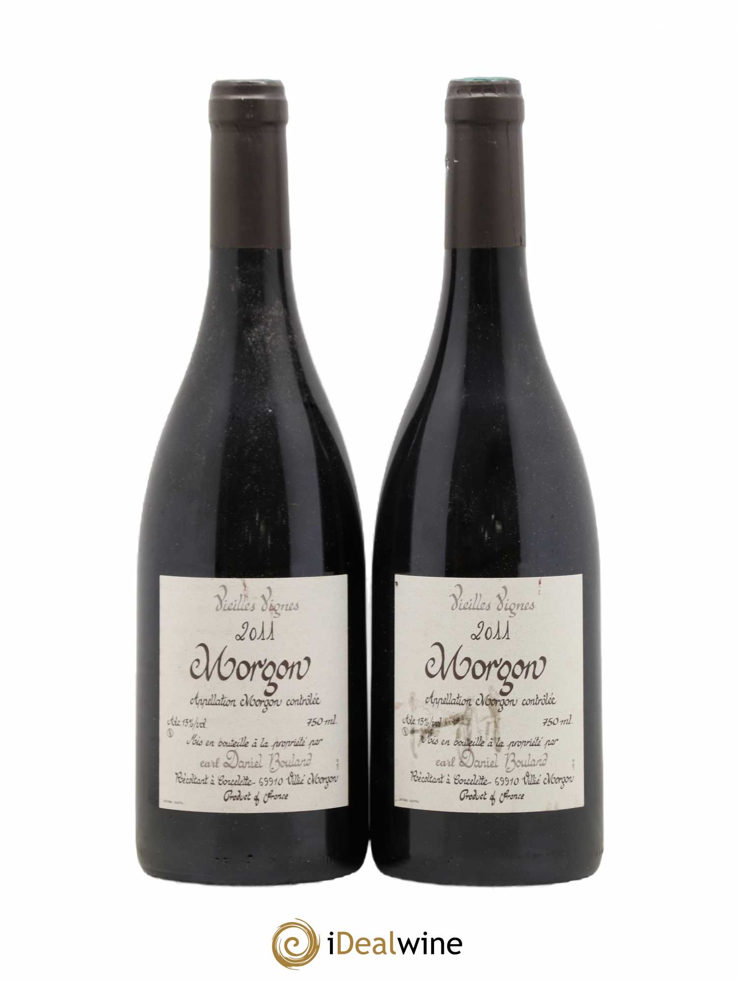 Morgon Vieilles Vignes Daniel Bouland (Domaine) 2011 - Lot de 2 bouteilles - 0