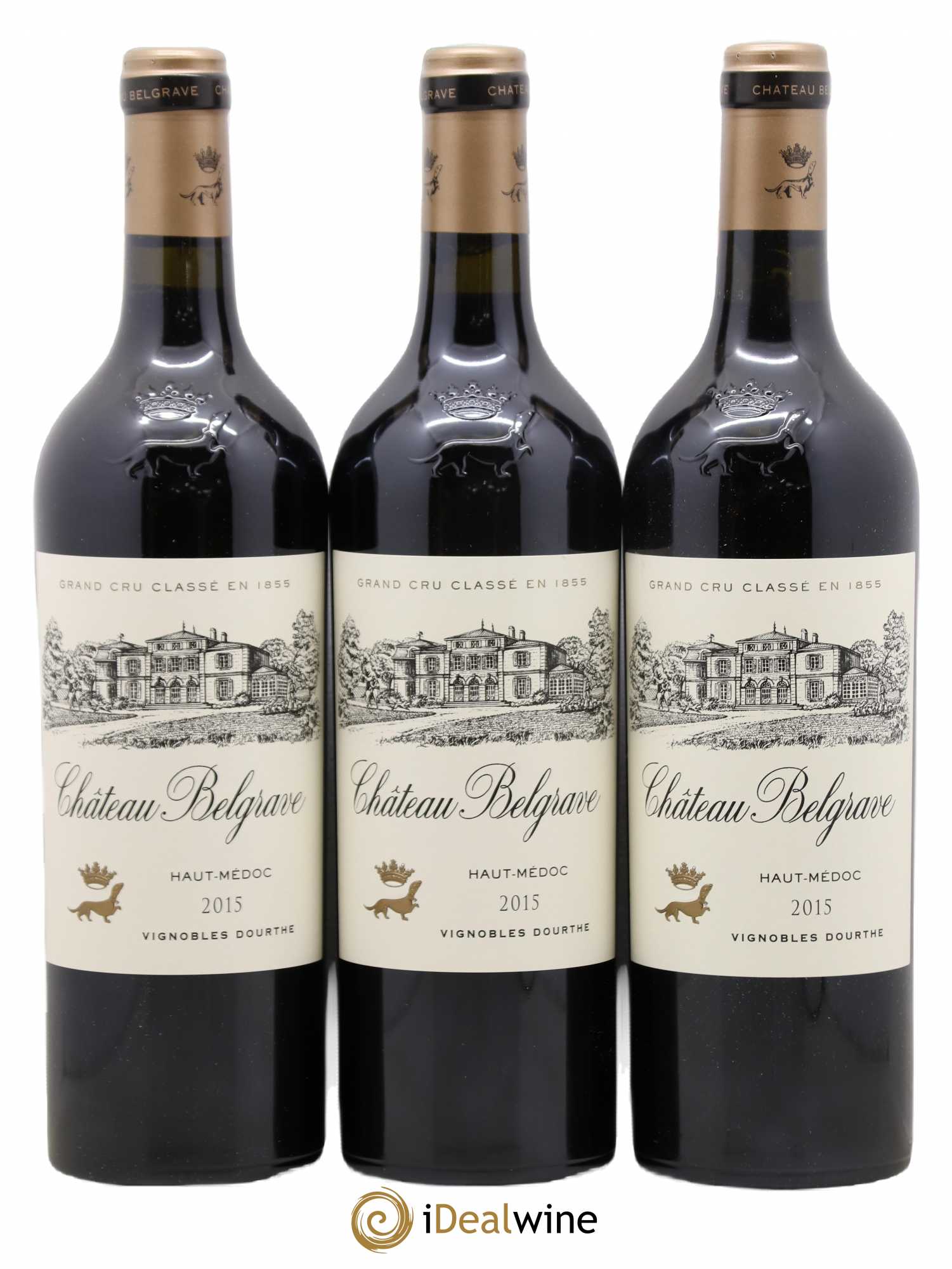 Château Belgrave 5ème Grand Cru Classé 2015 - Lot de 6 bouteilles - 2