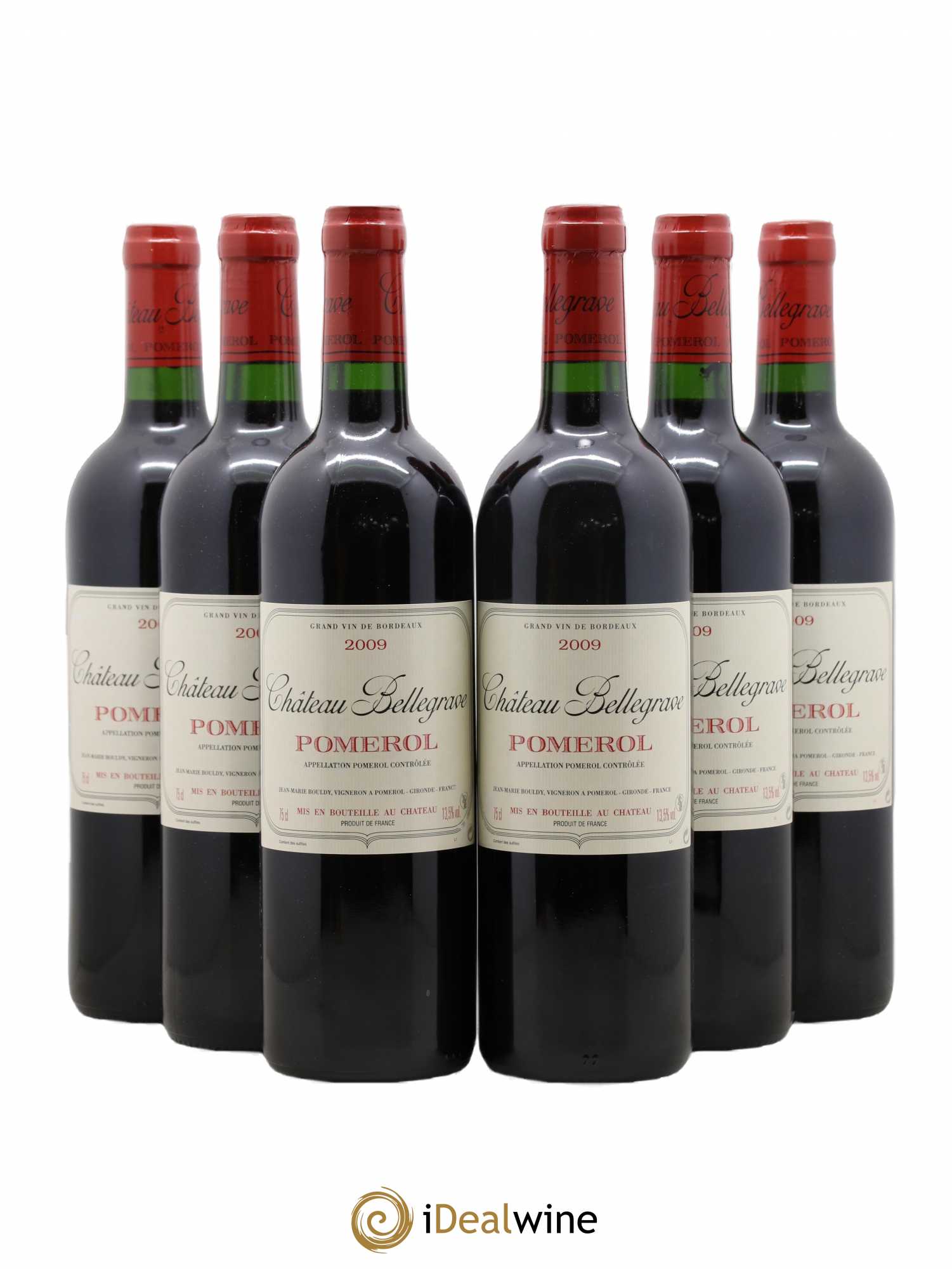 Château Bellegrave 2009 - Lot de 6 bouteilles - 0