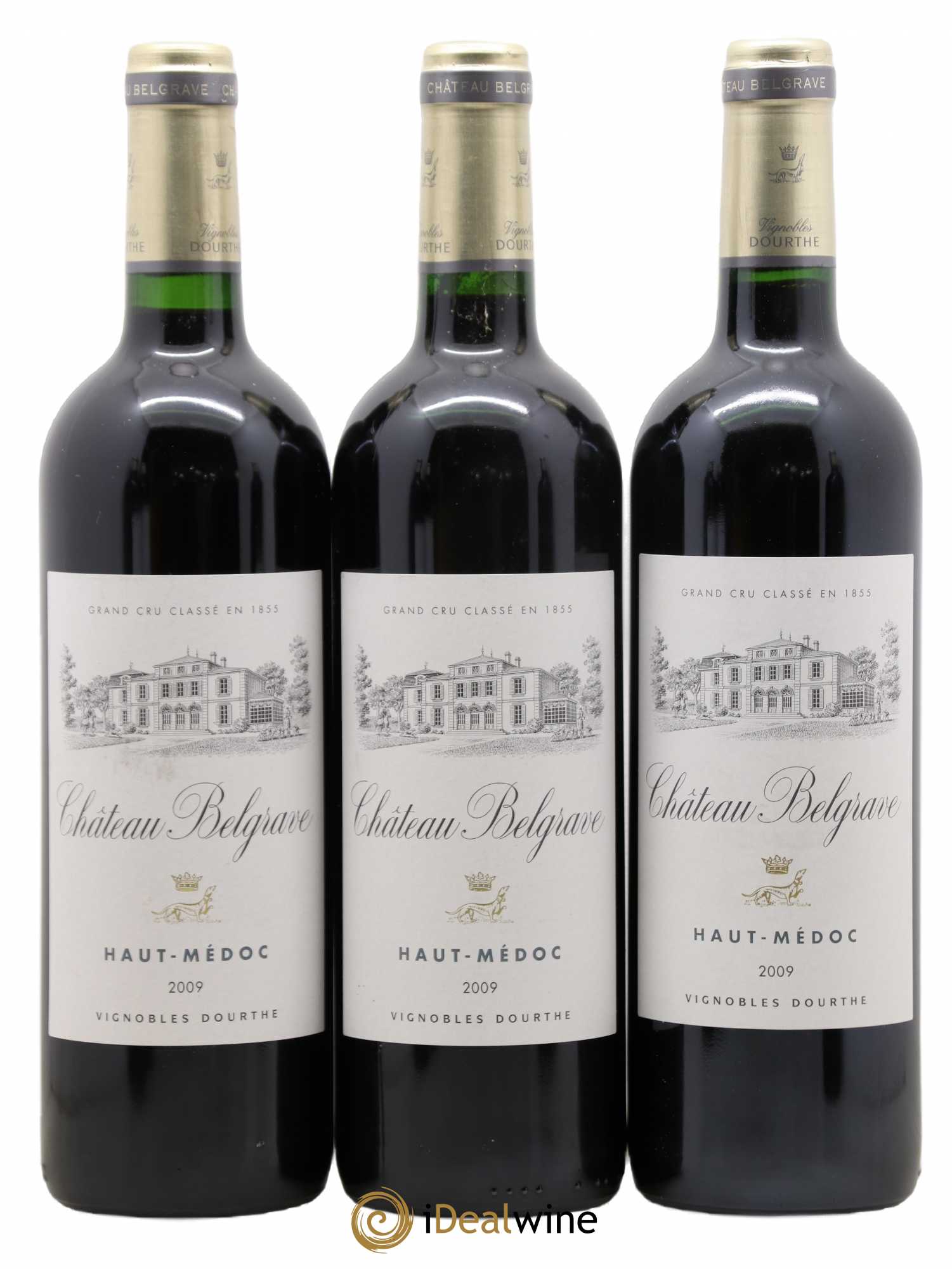 Château Belgrave 5ème Grand Cru Classé 2009 - Lot de 6 bouteilles - 1