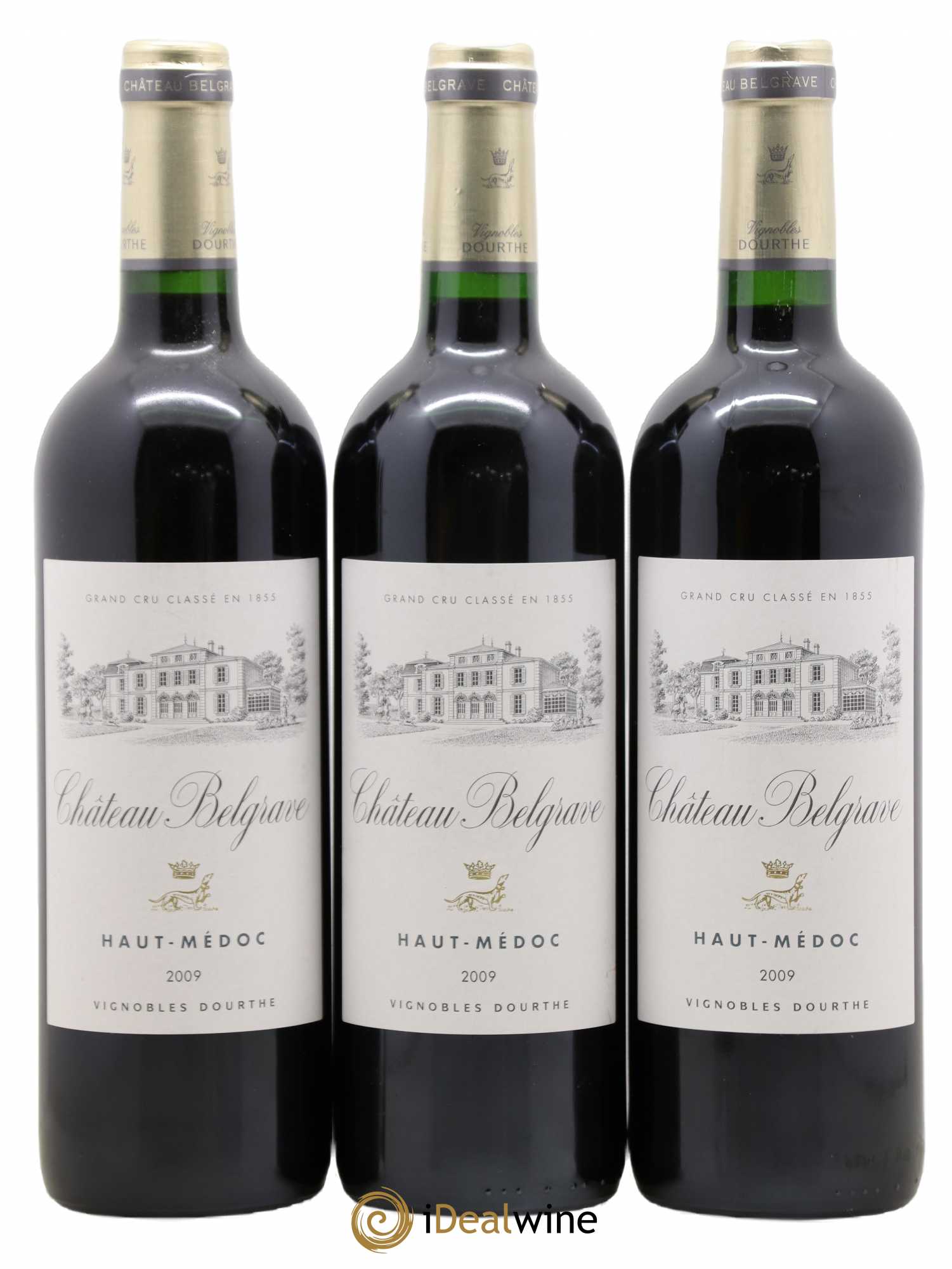 Château Belgrave 5ème Grand Cru Classé 2009 - Lot de 6 bouteilles - 2