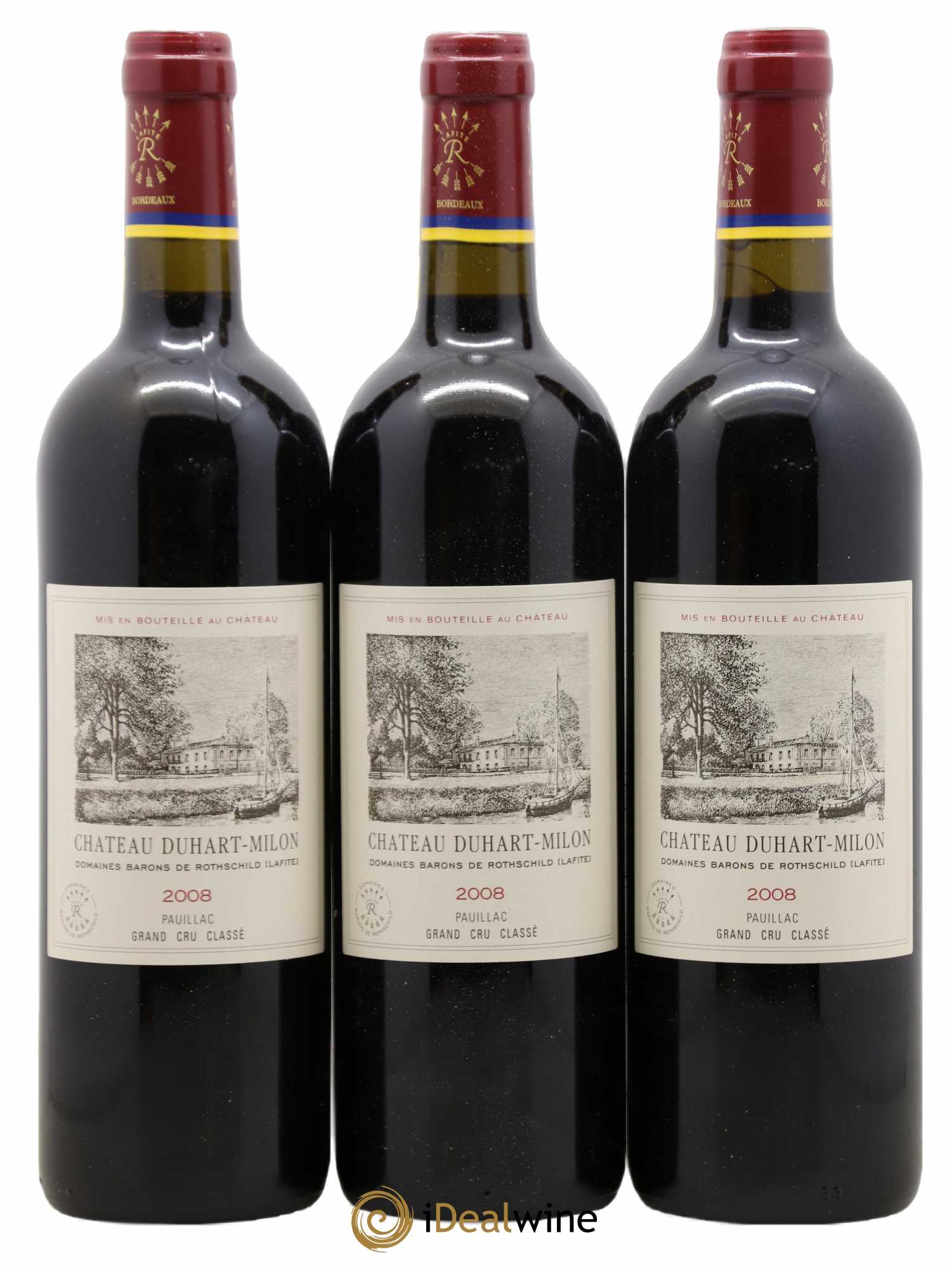 Château Duhart-Milon 4ème Grand Cru Classé 2008 - Lot de 6 bouteilles - 2