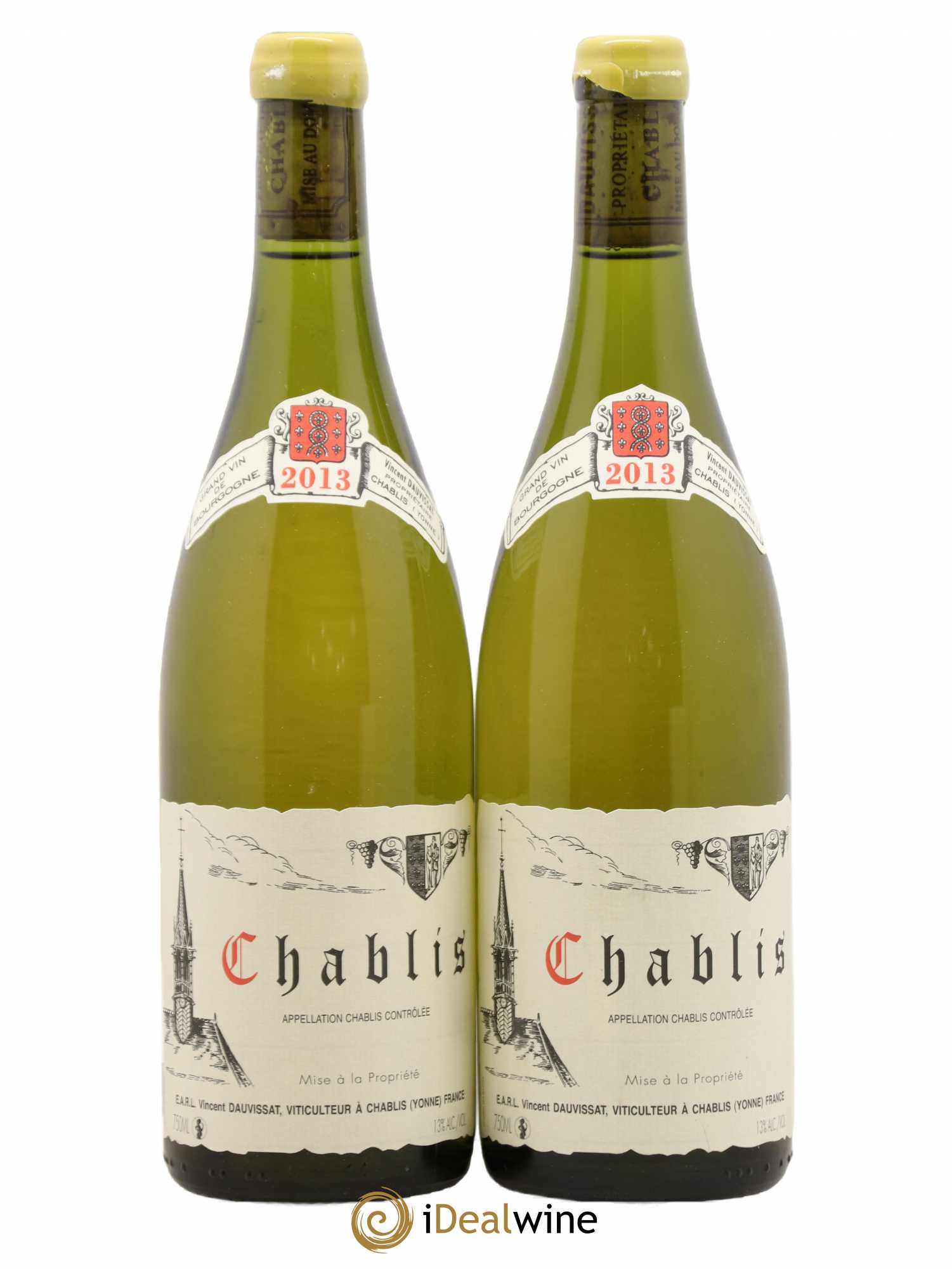 Chablis Vincent Dauvissat (Domaine) 2013 - Lot de 2 bouteilles - 0