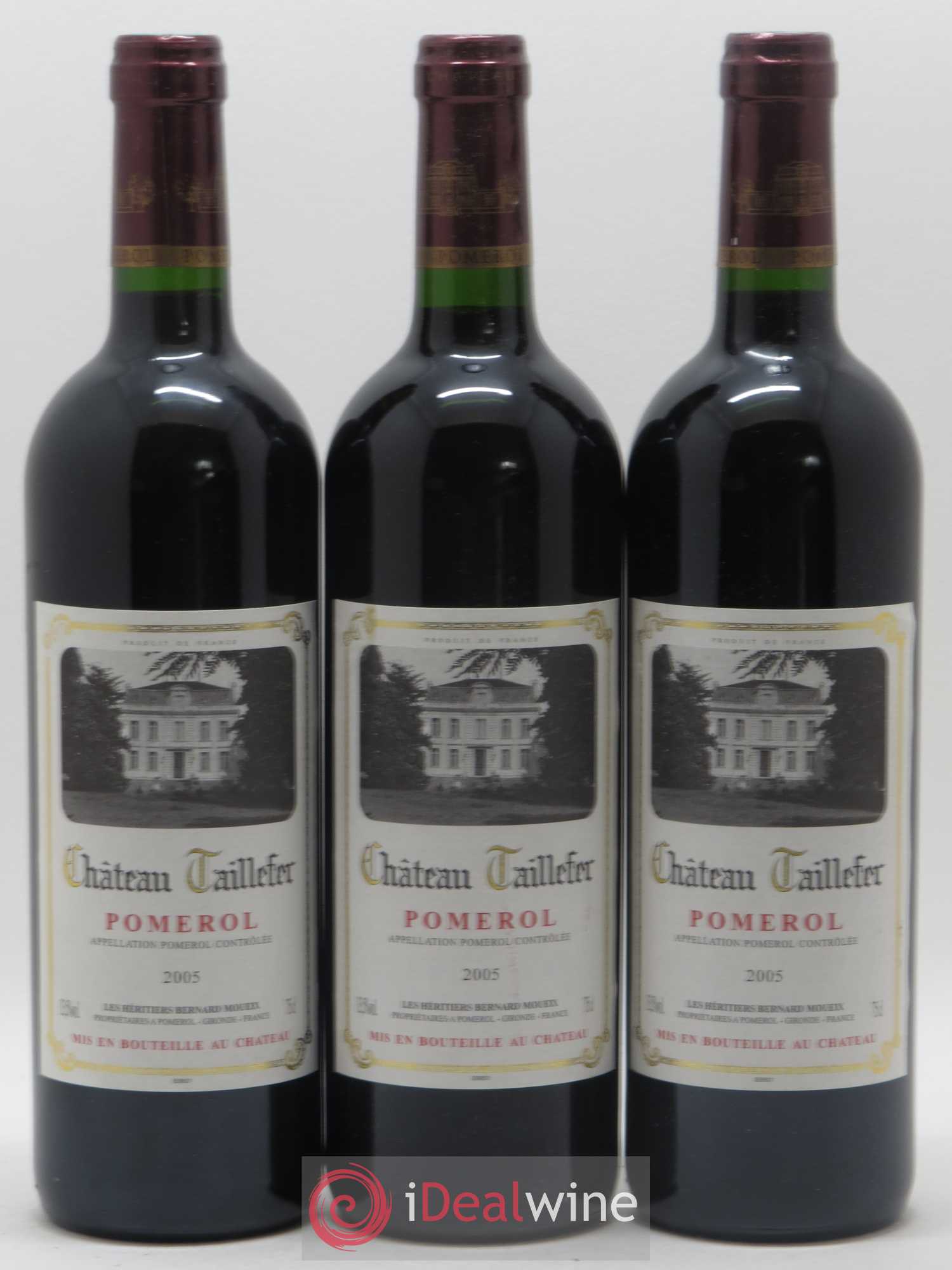 Château Taillefer 2005 - Lot de 3 bouteilles - 0
