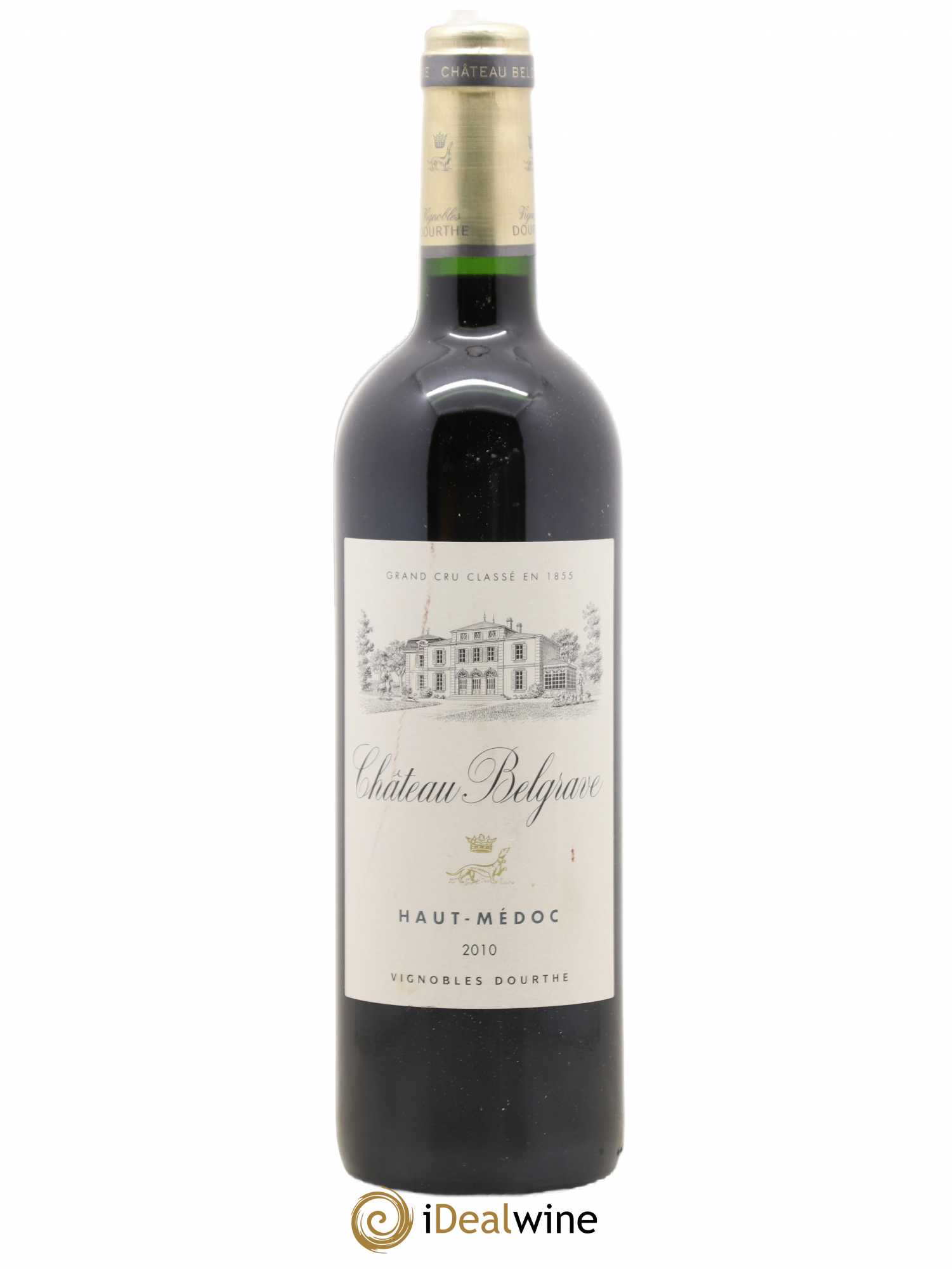 Château Belgrave 5ème Grand Cru Classé 2010 - Lot de 1 bouteille - 0