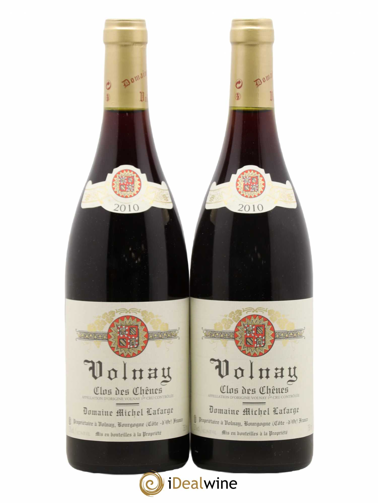 Volnay 1er Cru Clos des Chênes Lafarge (Domaine) 2010 - Lot de 2 bouteilles - 0