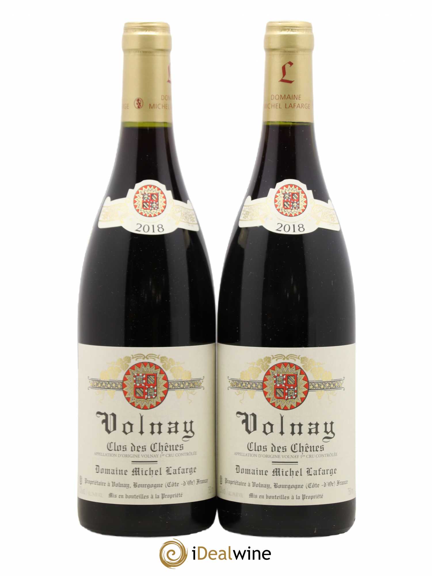 Volnay 1er Cru Clos des Chênes Lafarge (Domaine) 2018 - Lot de 2 bouteilles - 0